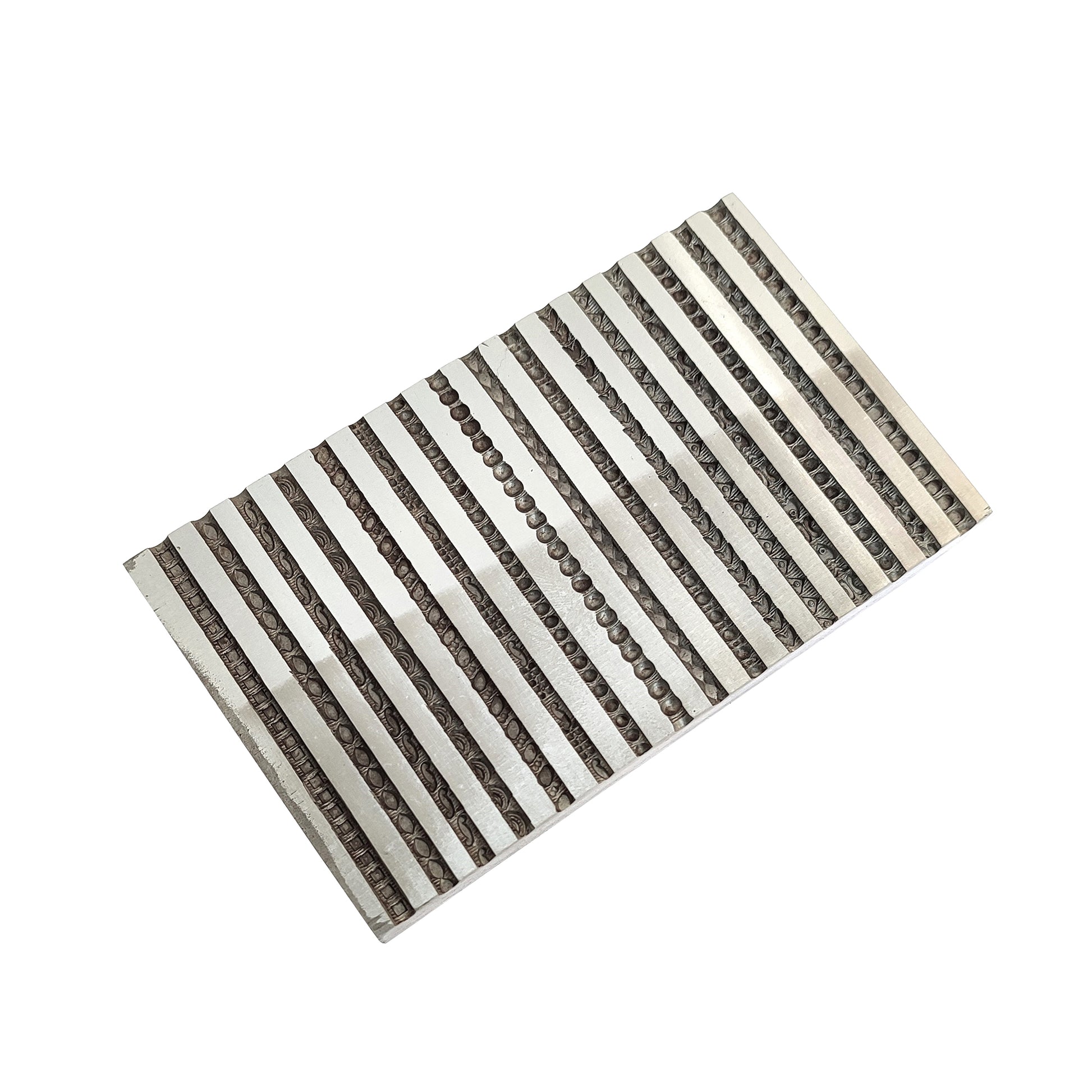 Design #4 Wire Impression Die 16 in 1 Pattern - Wire Bangle Die