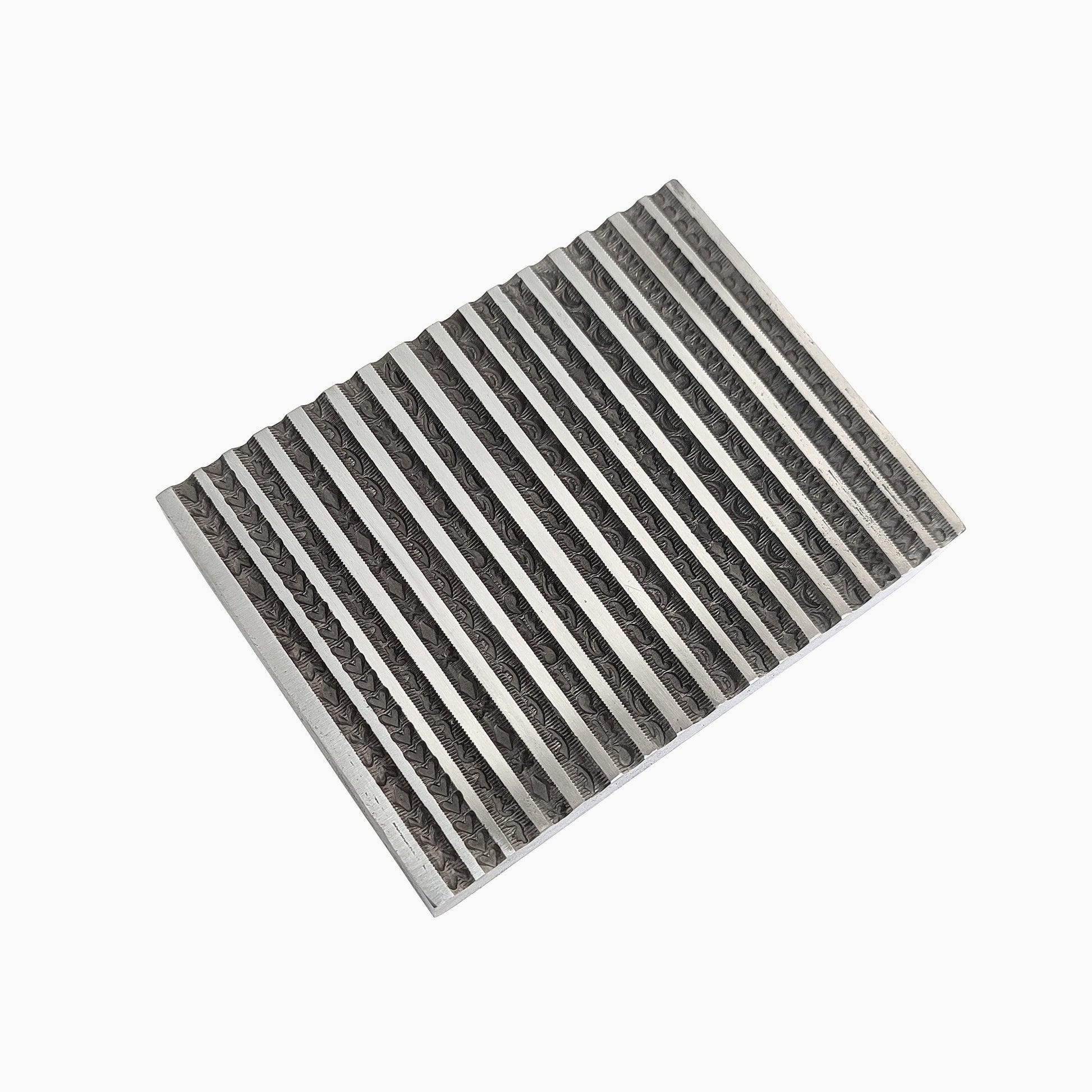 Design #5 Wire Impression Die 16 in 1 Pattern - Wire Bangle Die