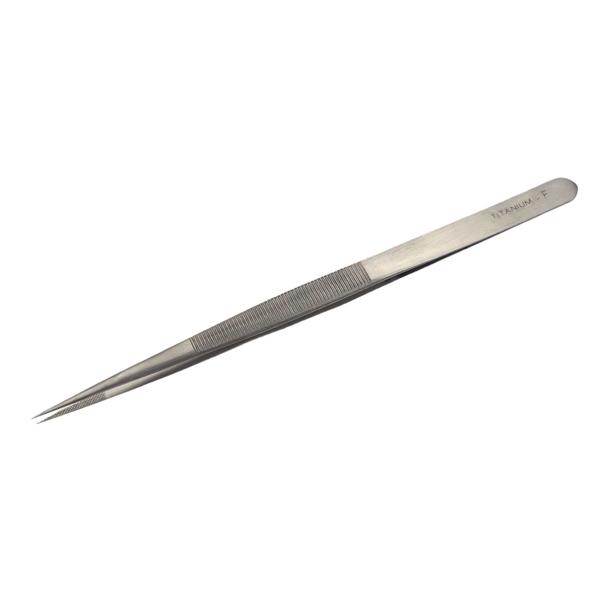 6-1/2" Titanium Diamond Tweezers - Jewelry Making Gem Stone Holding Tool