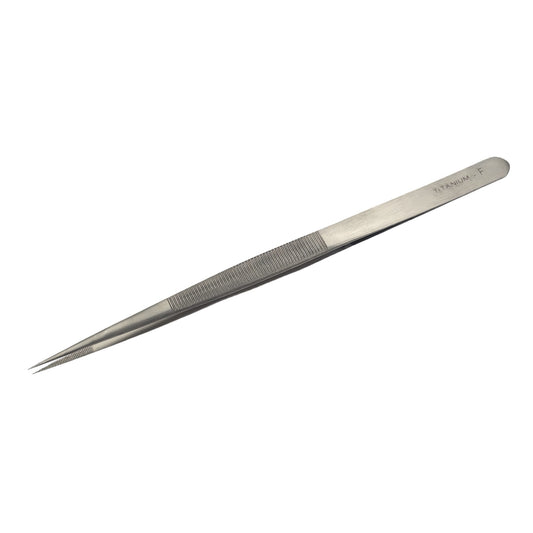 6-1/2" Titanium Diamond Tweezers - Jewelry Making Gem Stone Holding Tool