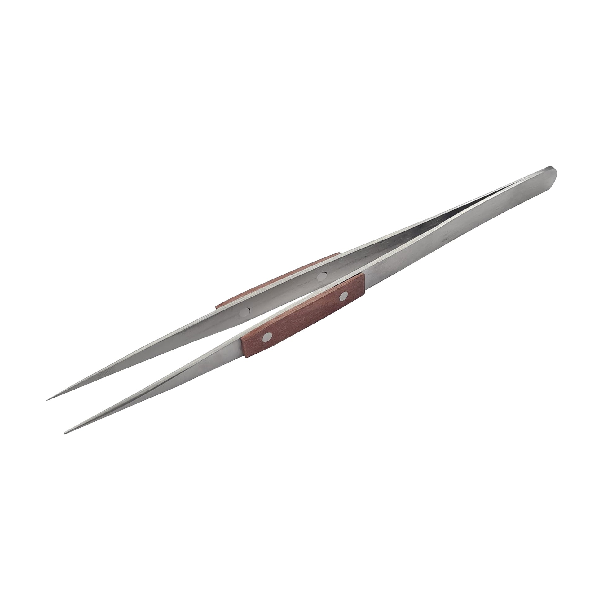 Diamond Soldering Tweezer With Fiber Grip 6-1/2" Long - Resistant Tool