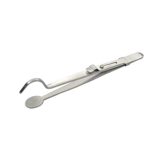 Jewelers Soldering Ring Holding Tweezers Head And Shank Ring Setting 5-1/2" Tool
