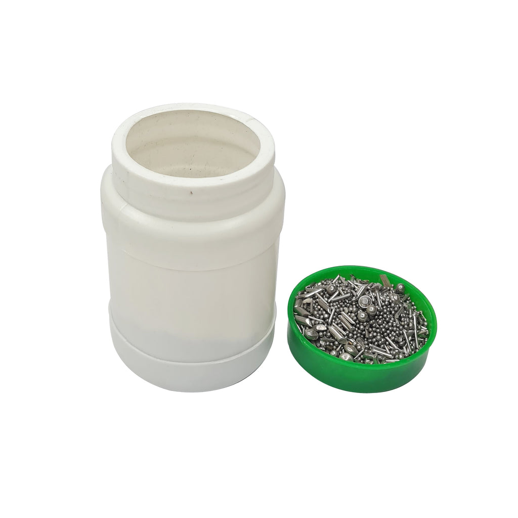 1 lb. Burnishing Media Mix Vibratory Tumblers - (Balls, Cross Pins, Satellite)