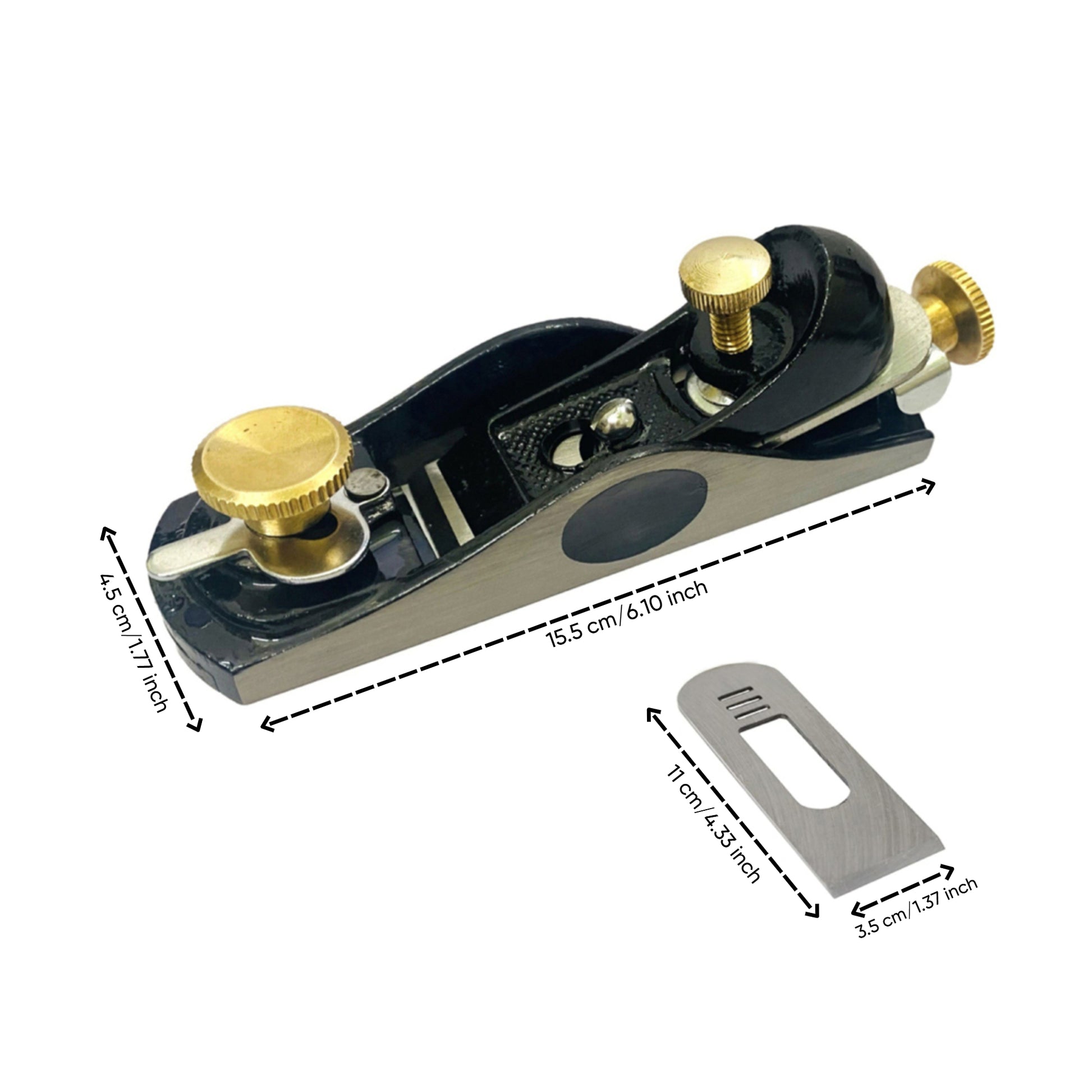 Block Plane No. 60-1/2 - Hobby Carpenter Block Plane - Hand Block Plane