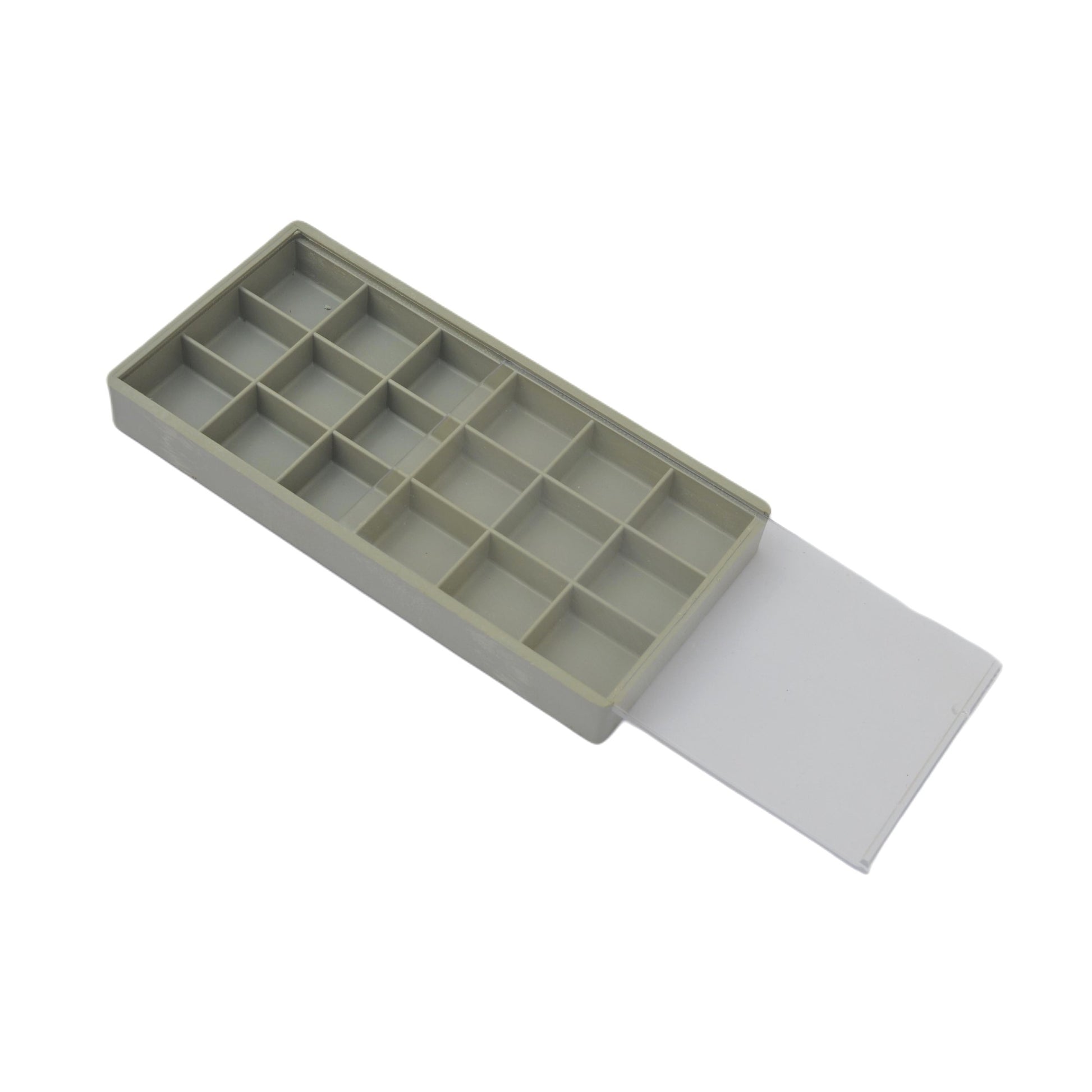 18 Compartment Plastic Storage Tray Beads Gems Diamonds -Jewelry Craft Container