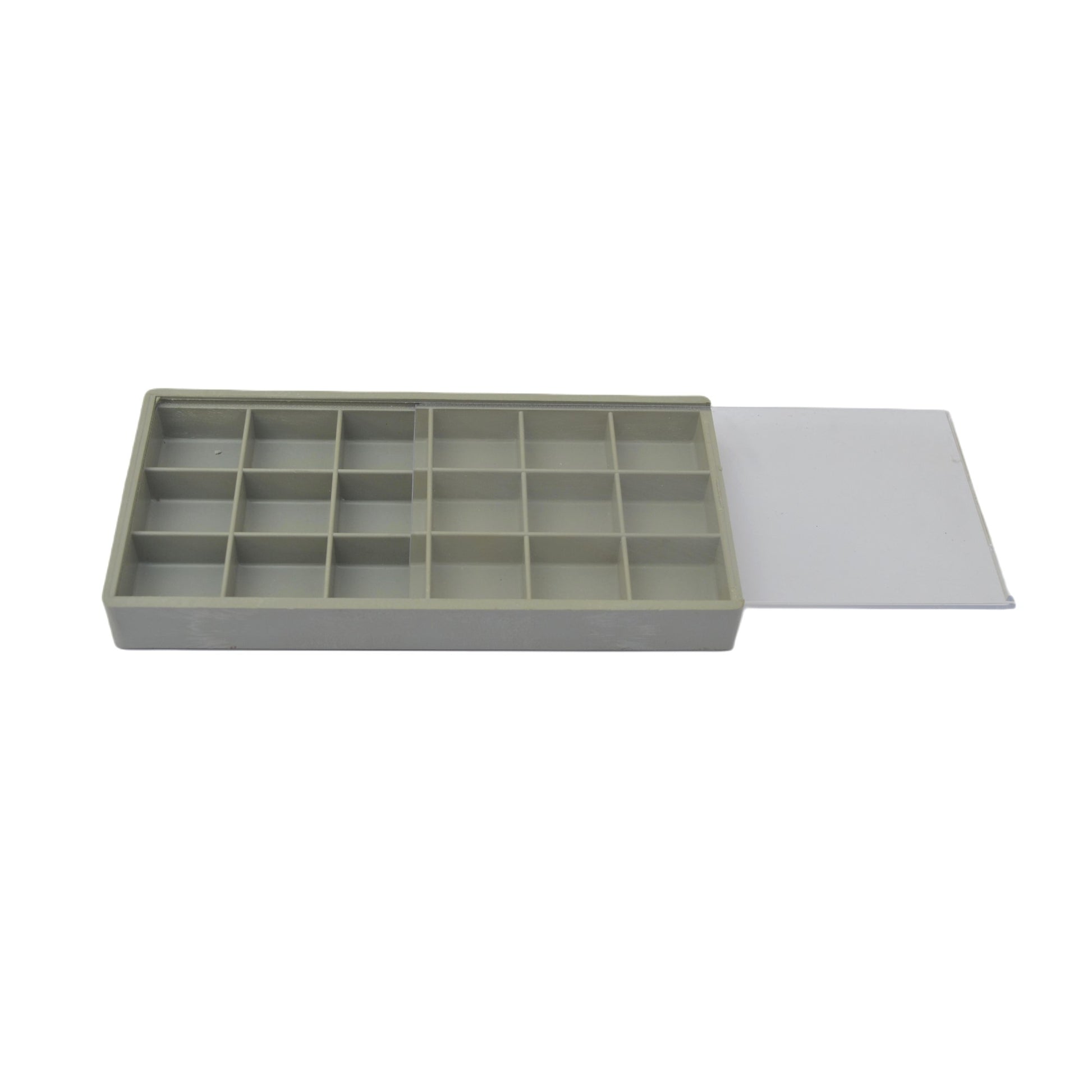 18 Compartment Plastic Storage Tray Beads Gems Diamonds -Jewelry Craft Container