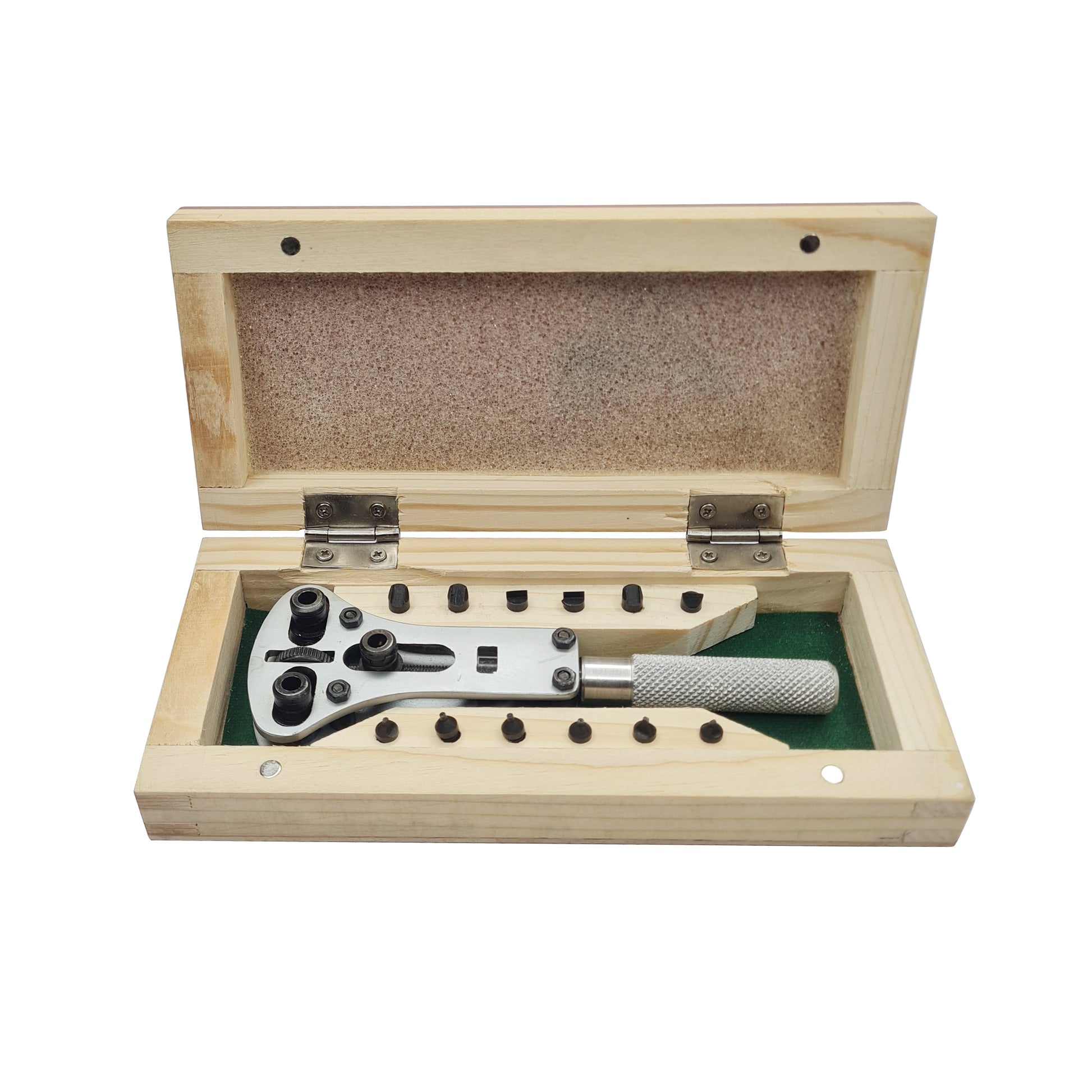 Waterproof Watch Jaxa Type Case Opener with Wooden Box - Watch Repair Tool