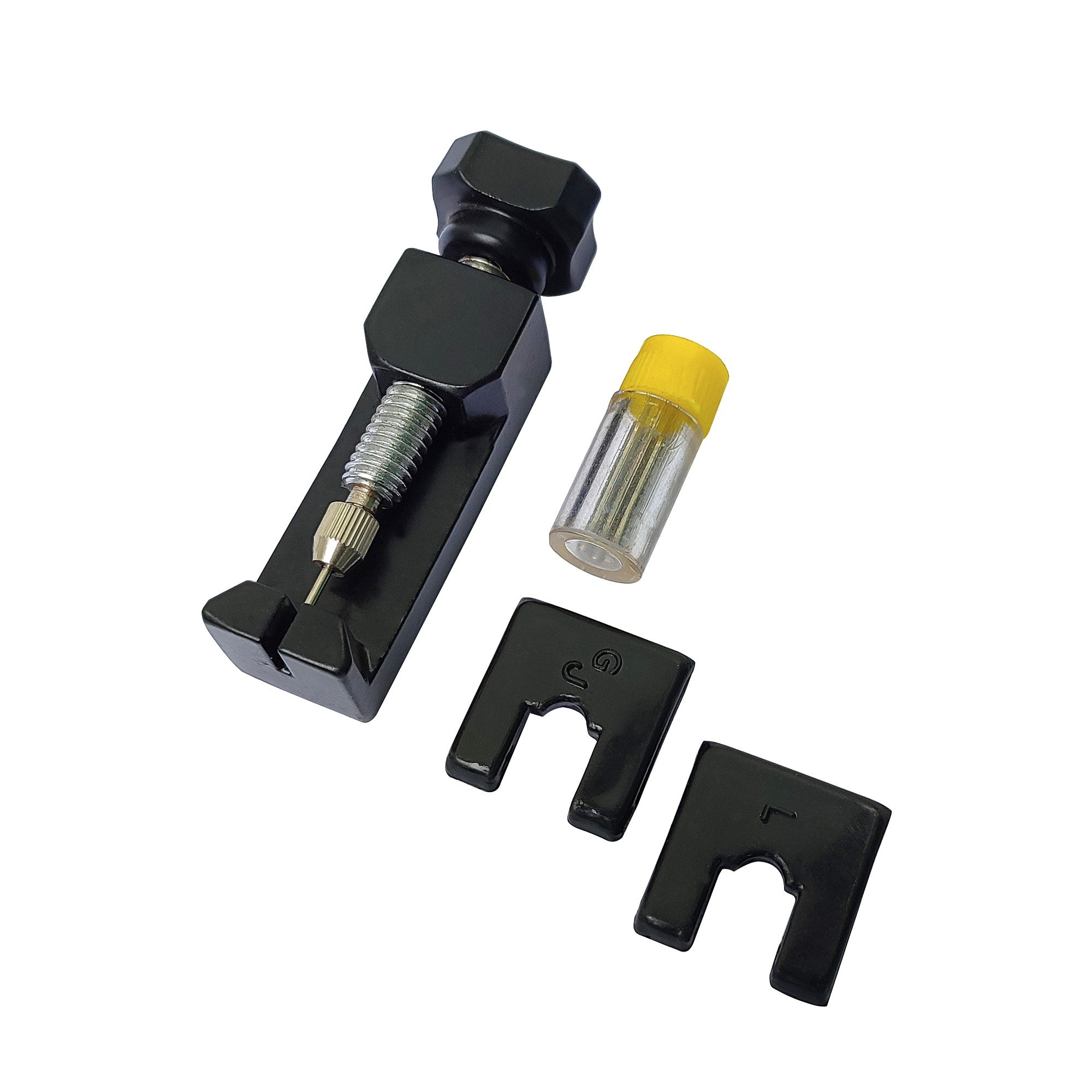 Chain Link Remover with 2 Levels & 4 Pins Size: 0.6mm to 1.2mm - Watch Tool