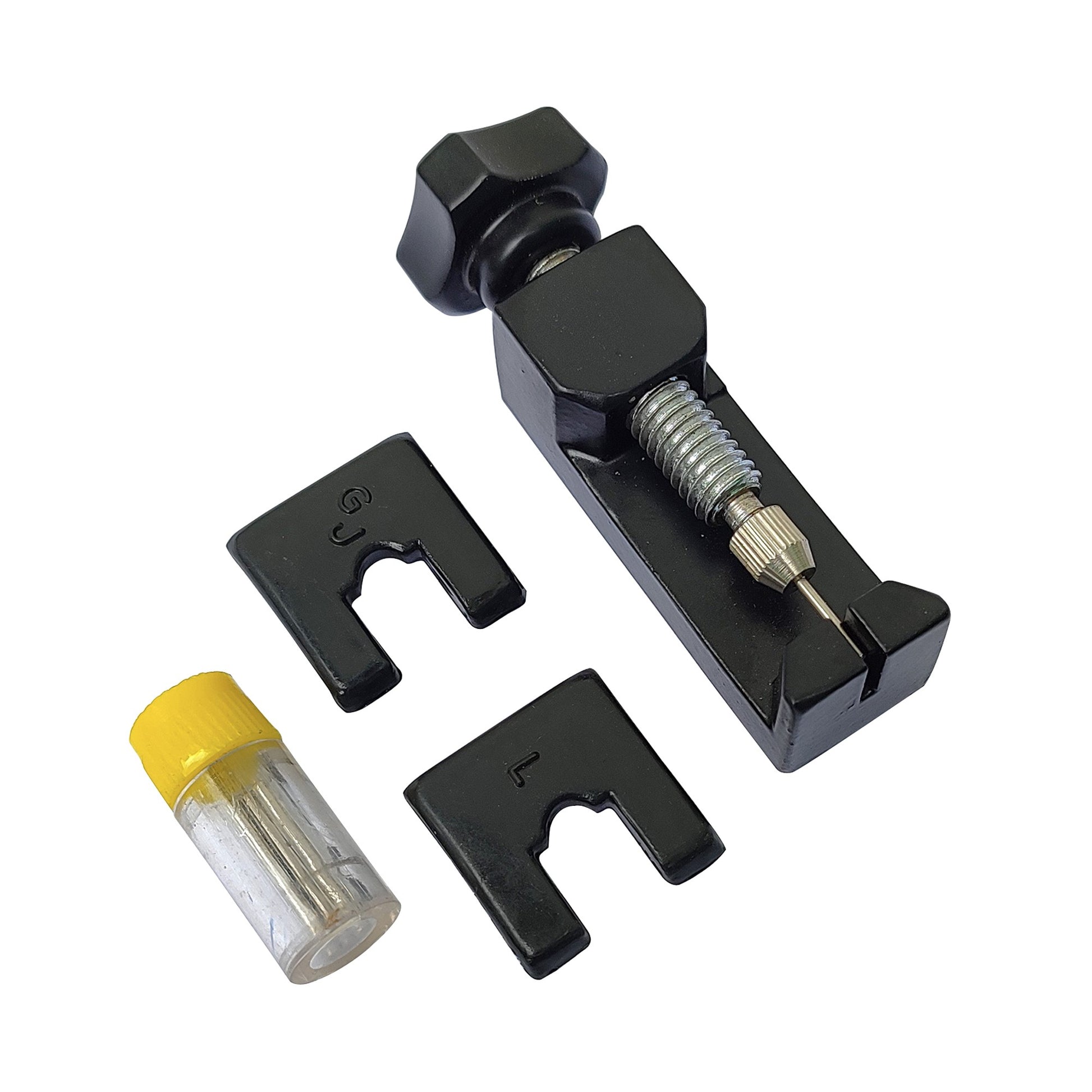 Chain Link Remover with 2 Levels & 4 Pins Size: 0.6mm to 1.2mm - Watch Tool
