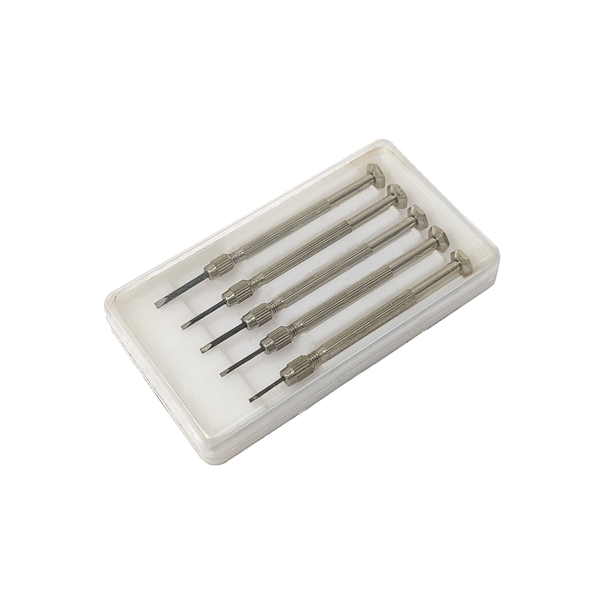 Screwdriver Set of 5 Pcs Reversible, Detachable Blades -watch tools