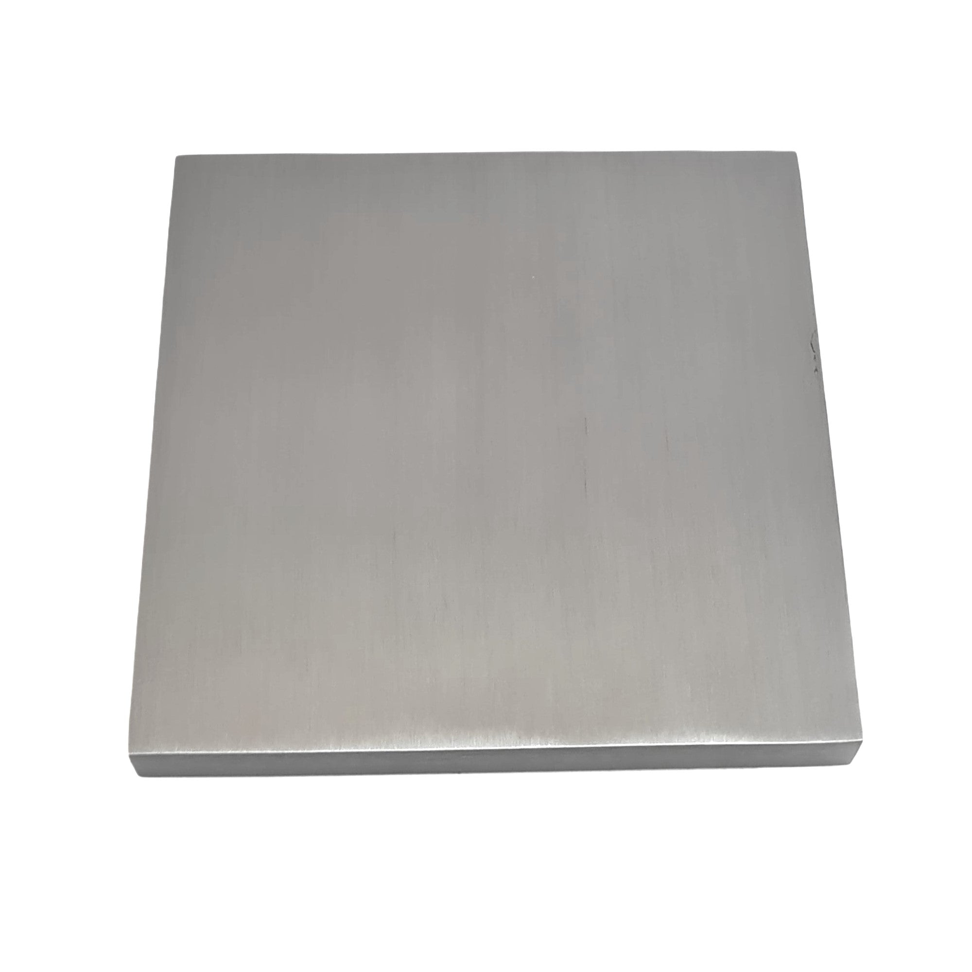 Steel Bench Block Square 4" x 4" x 1/2" -Flattening Hammering Metal Forming Tool
