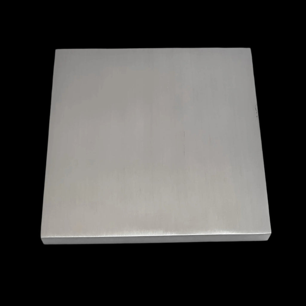 Steel Bench Block Square 4" x 4" x 1/2" -Flattening Hammering Metal Forming Tool