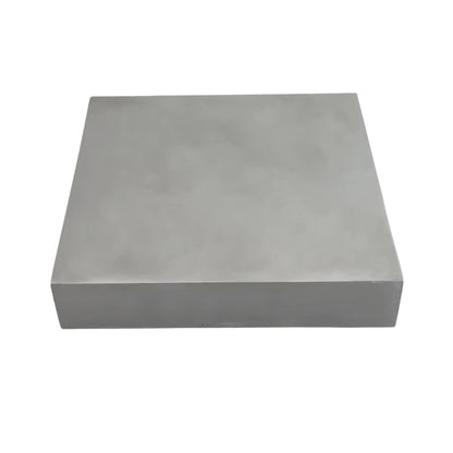 Premium Bench Steel Block Square Double Sided Mirror Finish 4" x 4" x 3/4"