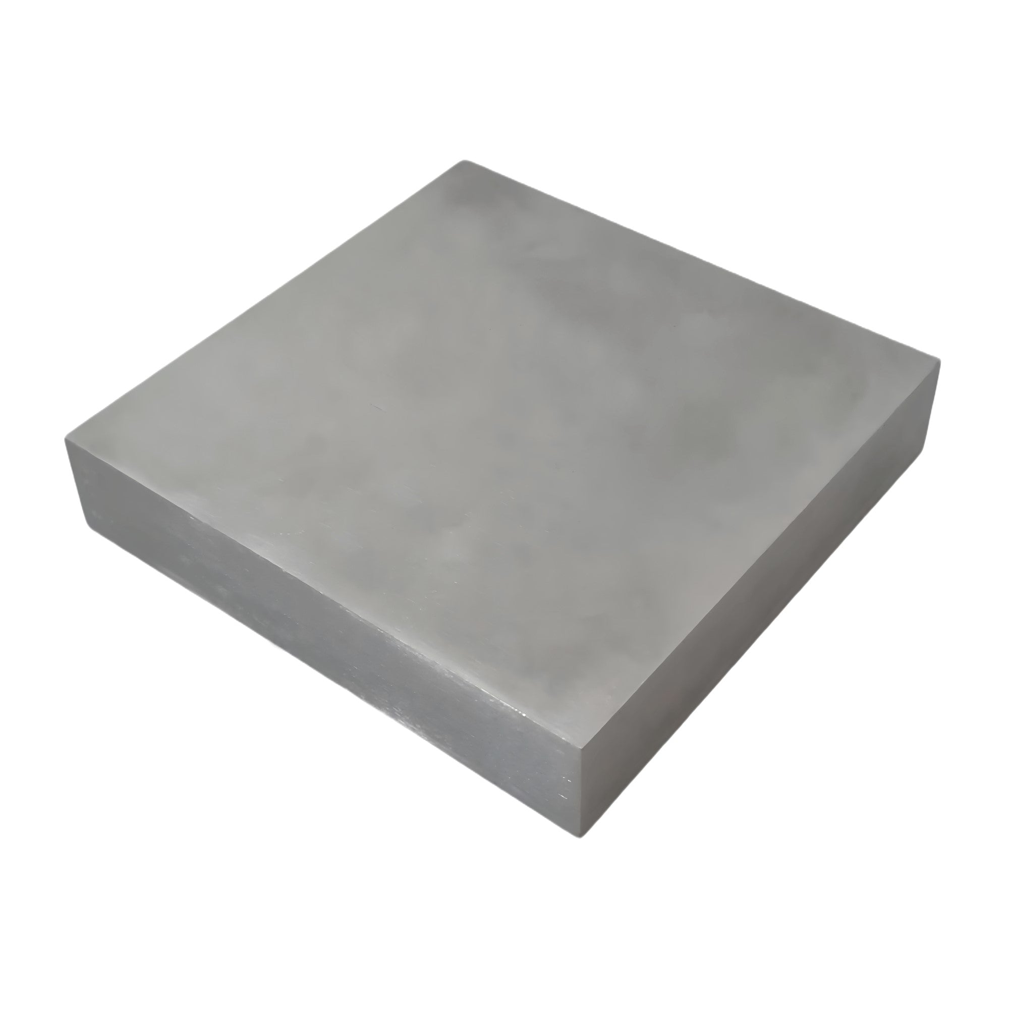 Premium Bench Steel Block Square Double Sided Mirror Finish 4" x 4" x 3/4"