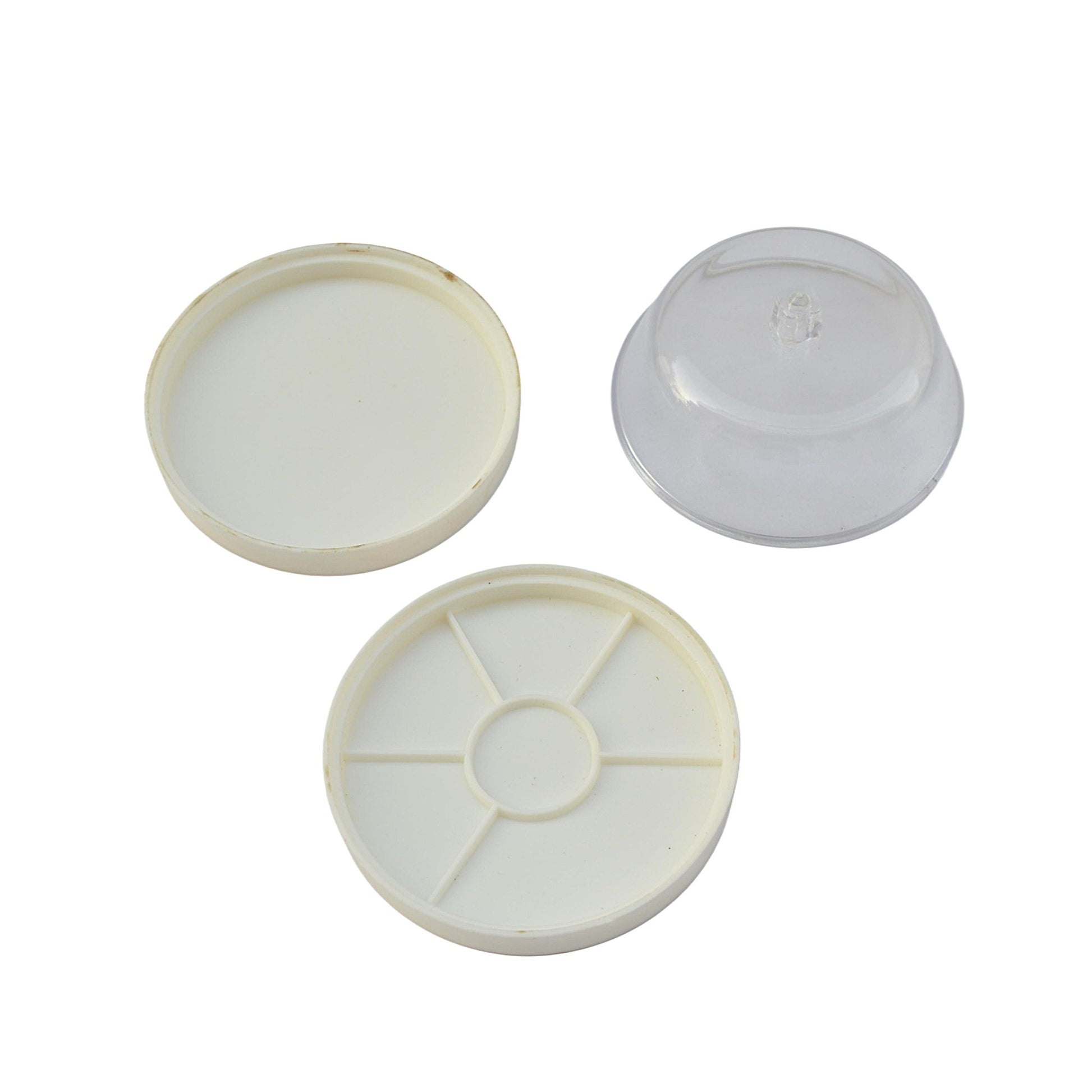 Dust Cover & Tray-Watch Parts Container with 2 Work Plates - Tray for Watchmaker