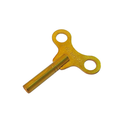 Brass Replacement Clock Key For Key Wind Clocks Size 00 / 2.0 mm  - Clock Parts