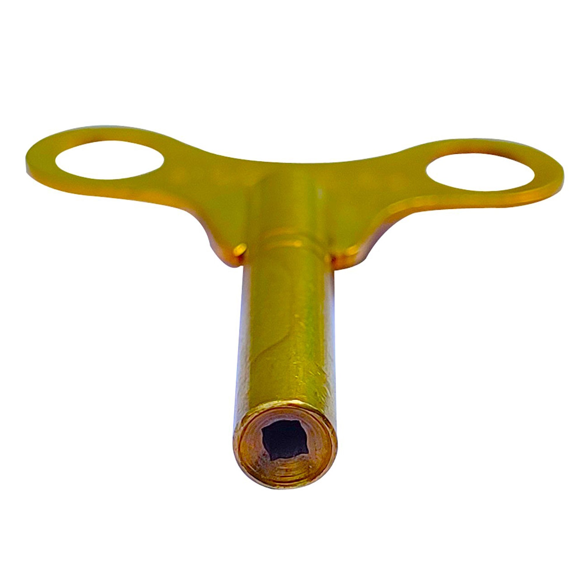 Brass Replacement Clock Key For Key Wind Clocks Size 00 / 2.0 mm  - Clock Parts