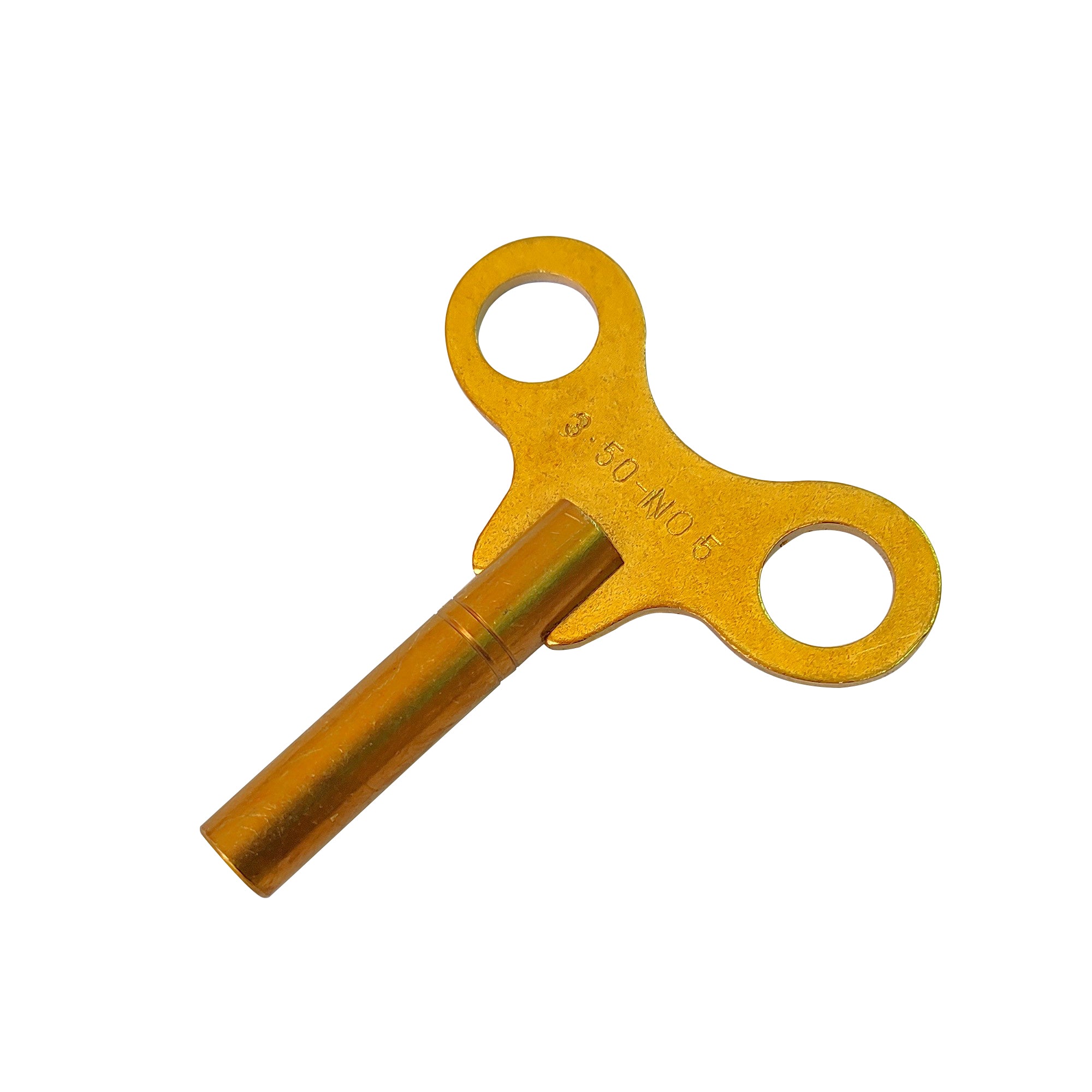 Brass Replacement Clock Key For Key Wind Clocks Size 000-18