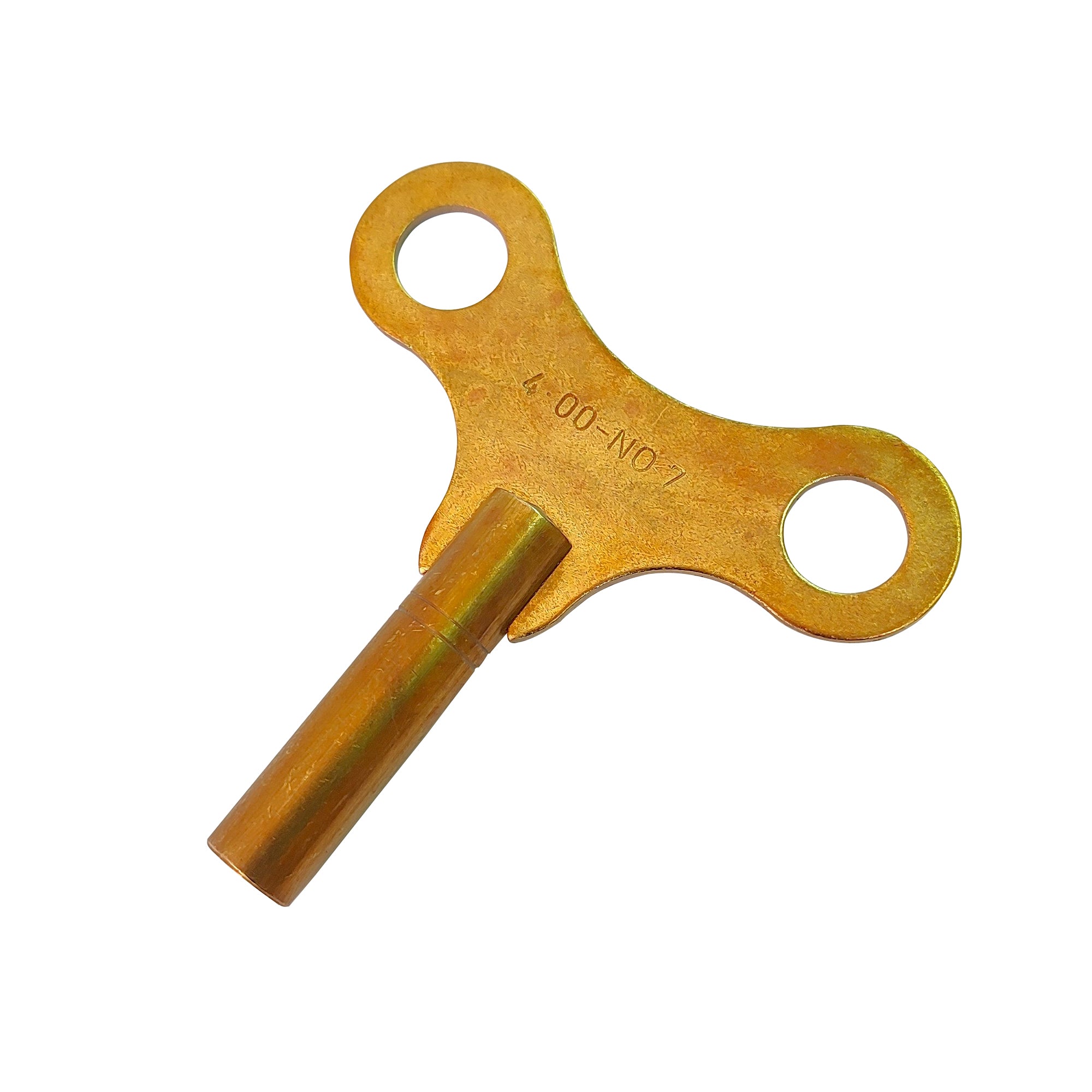 Brass Replacement Clock Key For Key Wind Clocks Size 000-18