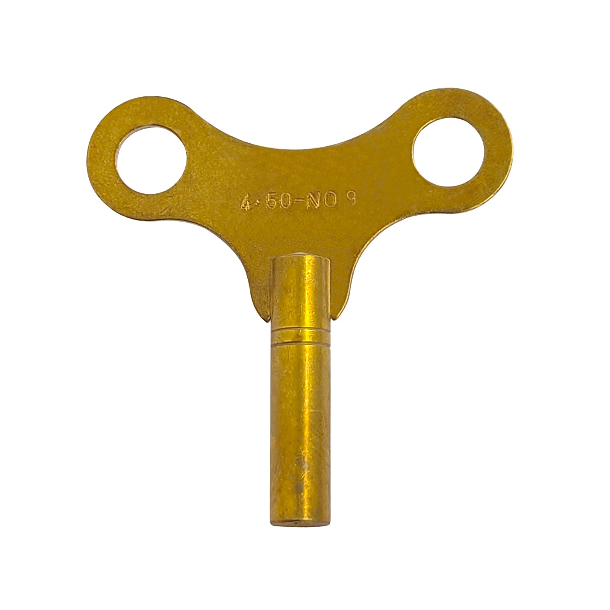 Brass Replacement Clock Key For Key Wind Clocks Size 000-18