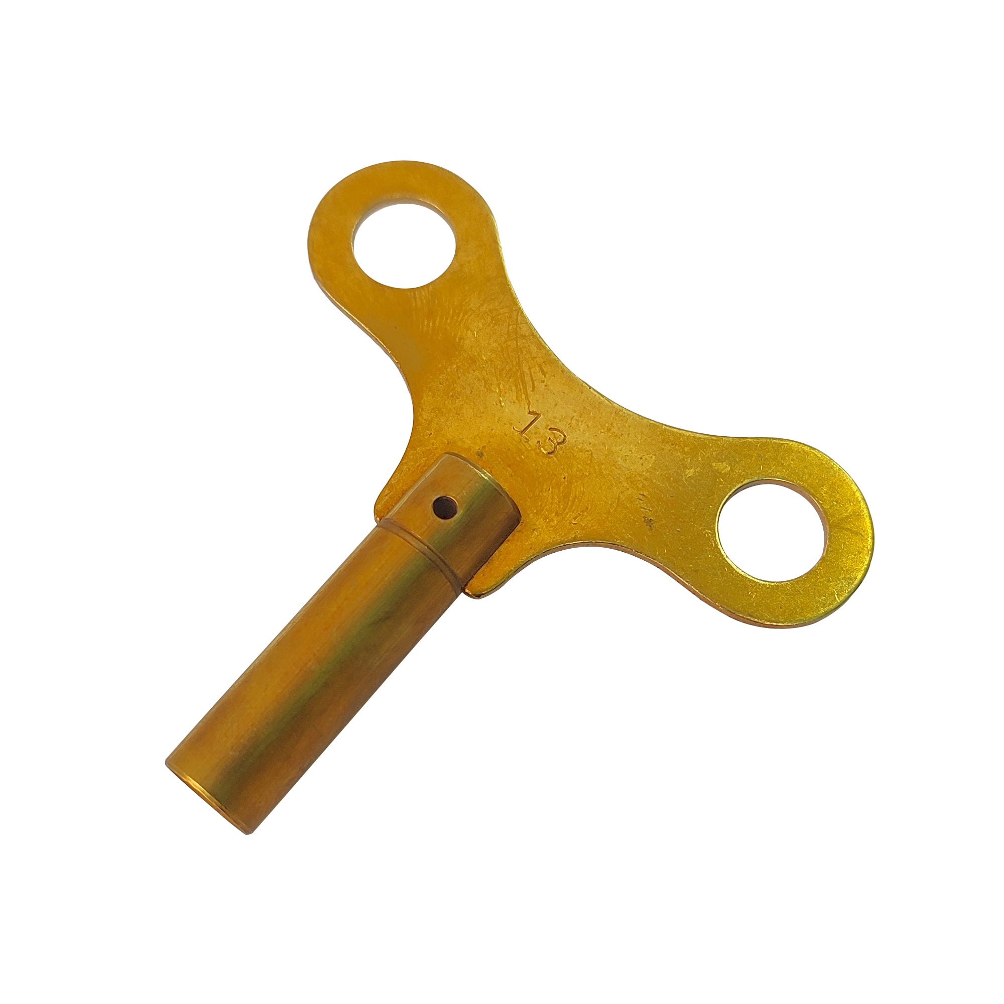 Brass Replacement Clock Key For Key Wind Clocks Size 000-18