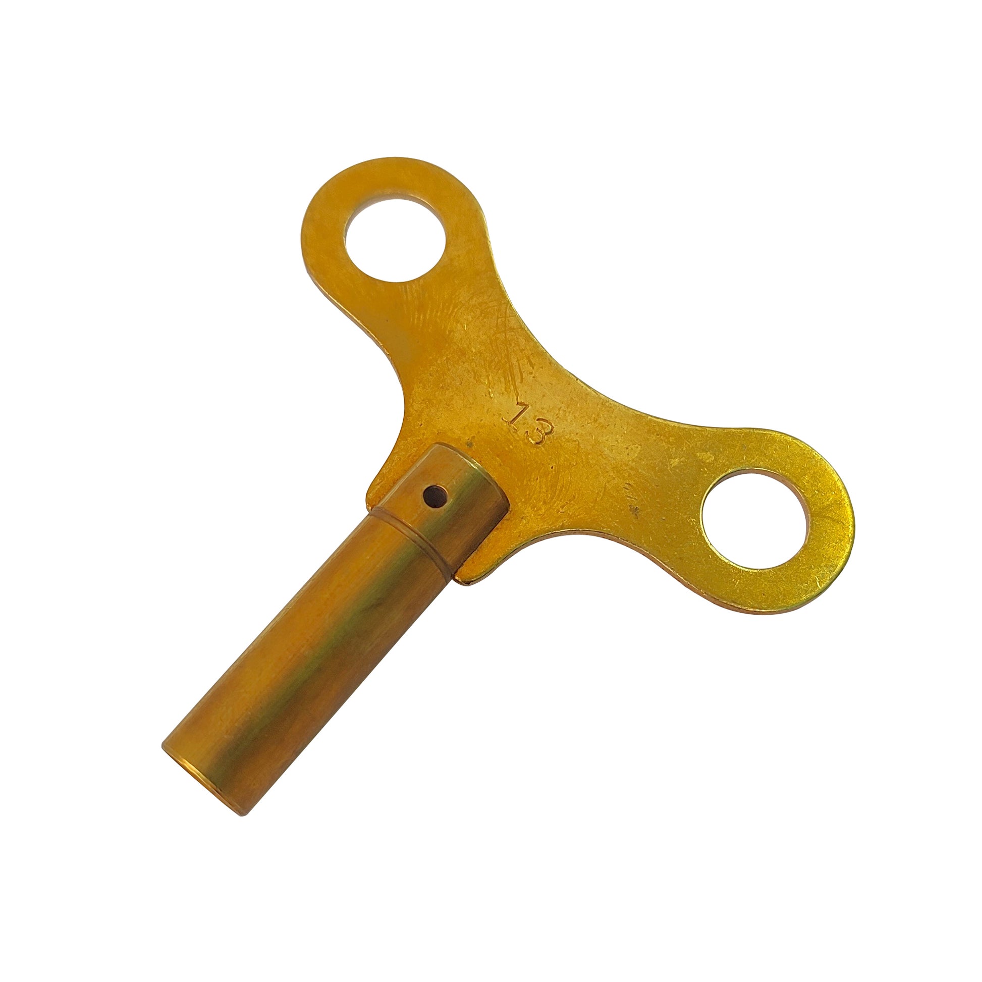 Brass Replacement Clock Key For Key Wind Clocks Size 000-18