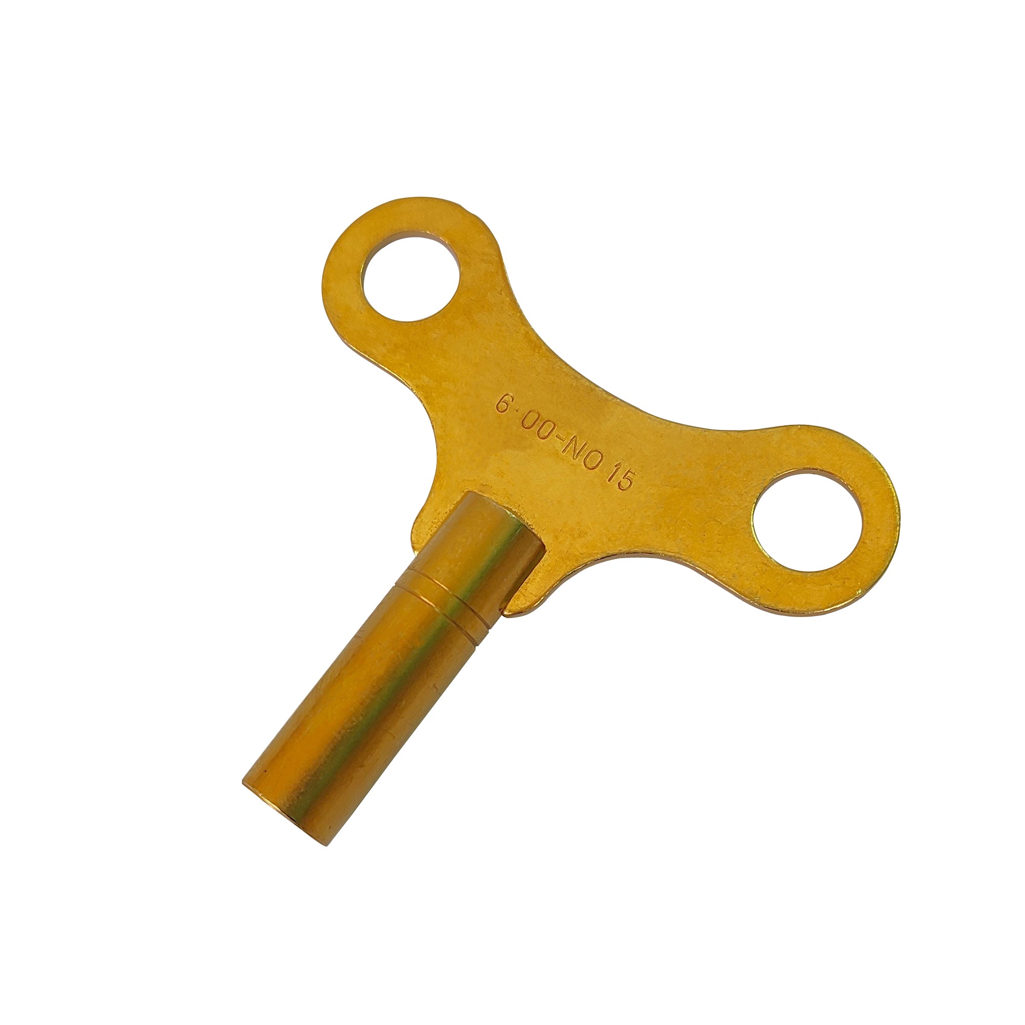 Brass Replacement Clock Key For Key Wind Clocks Size 000-18