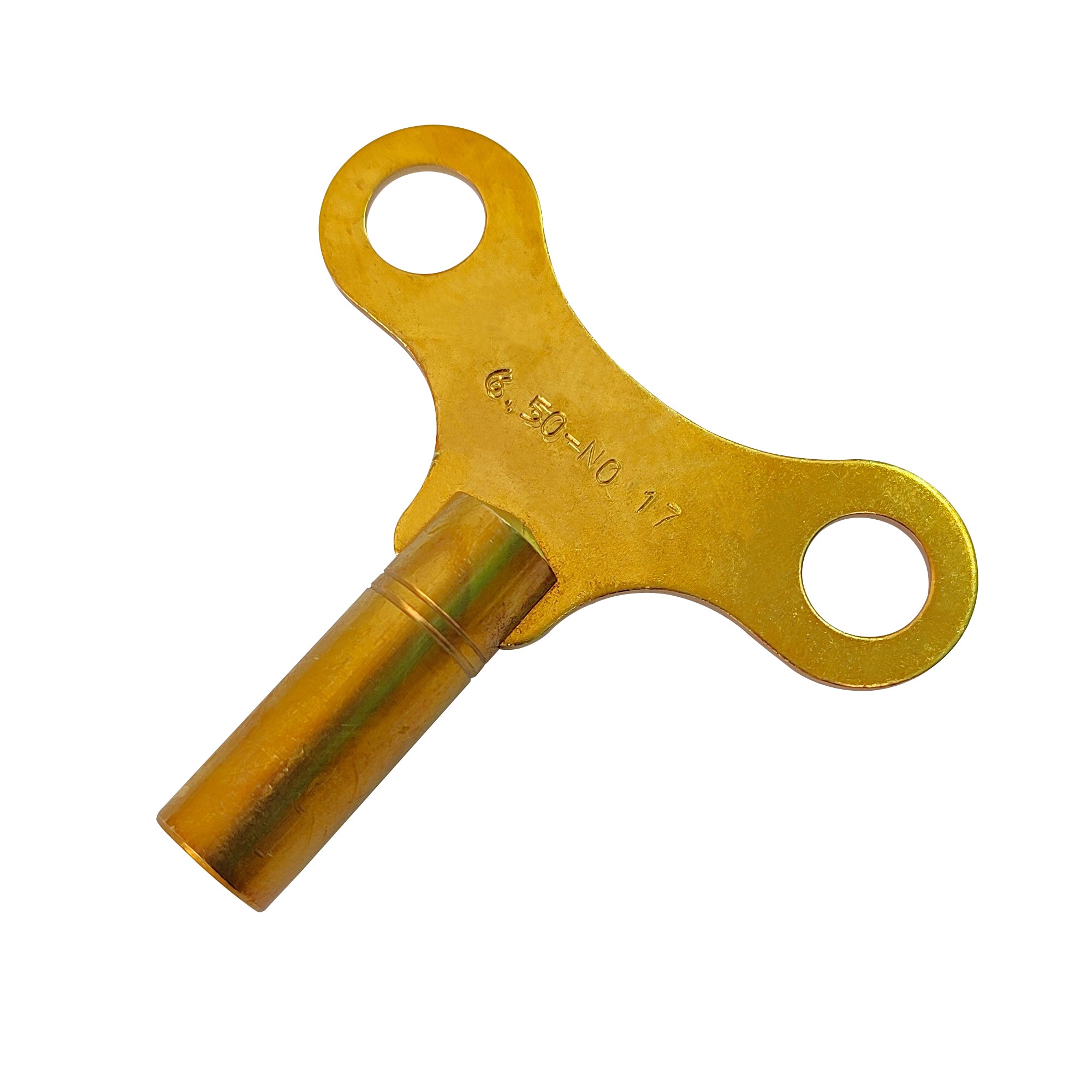 Brass Replacement Clock Key For Key Wind Clocks Size 000-18