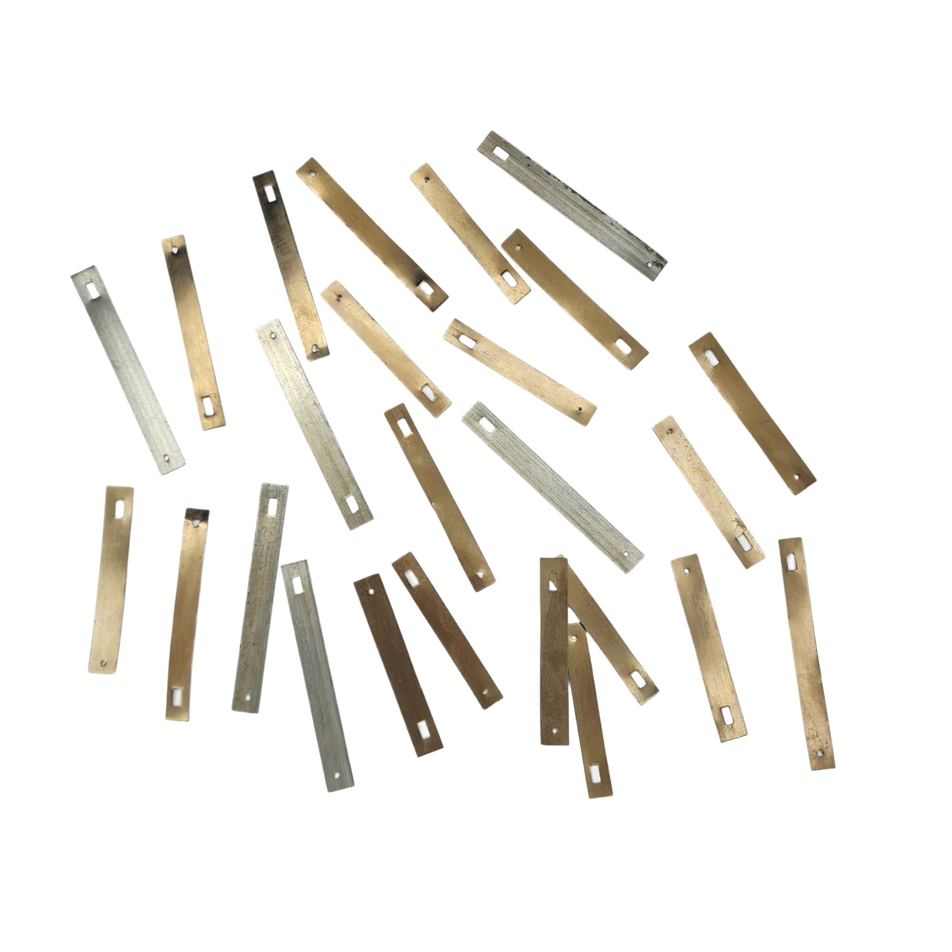 25 Suspension Feathers Mantle Grandfather Clock Parts - Springs Servicing Spares