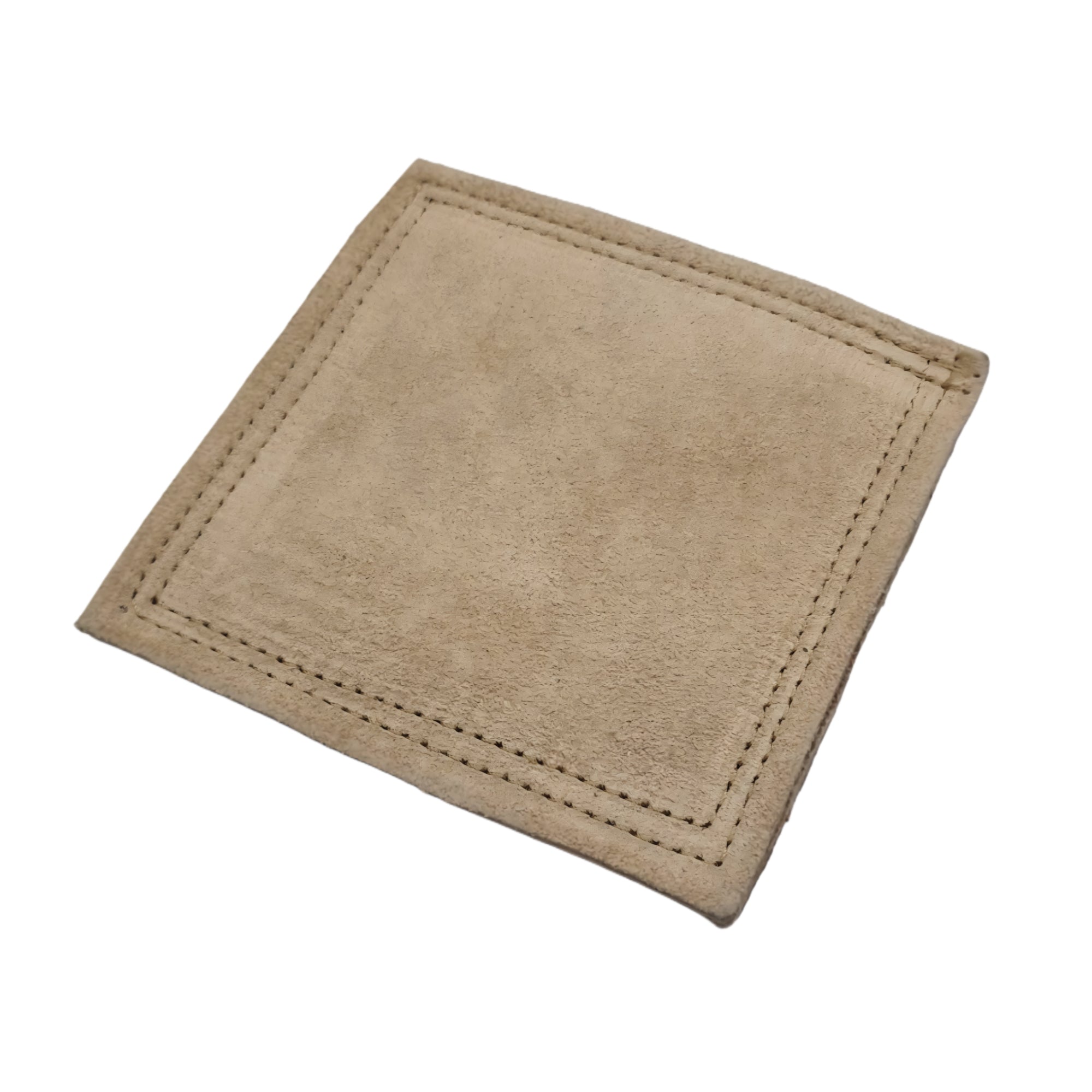 Jewelers Leather Pad  Size: 4" x 4" Square & 1/4" Thickness - Jewelry Tool