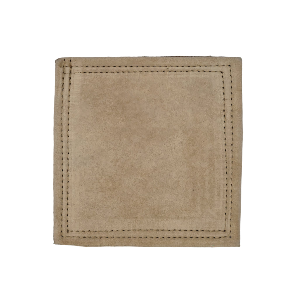 Jewelers Leather Pad  Size: 4" x 4" Square & 1/4" Thickness - Jewelry Tool