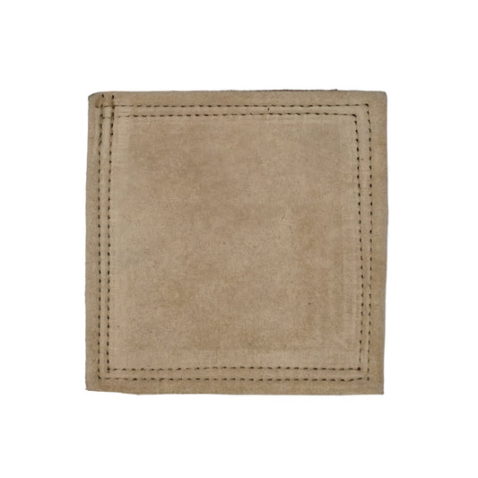 Jewelers Leather Pad  Size: 4" x 4" Square & 1/4" Thickness - Jewelry Tool
