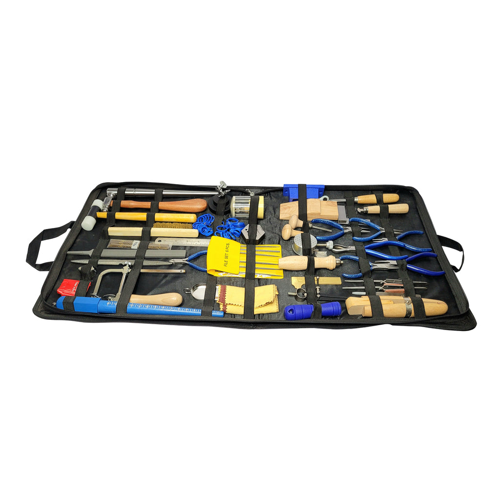 41 Piece Essential Jewelers/Crafters Tool Kit In Carrying Folder - Jewelry Making Tools