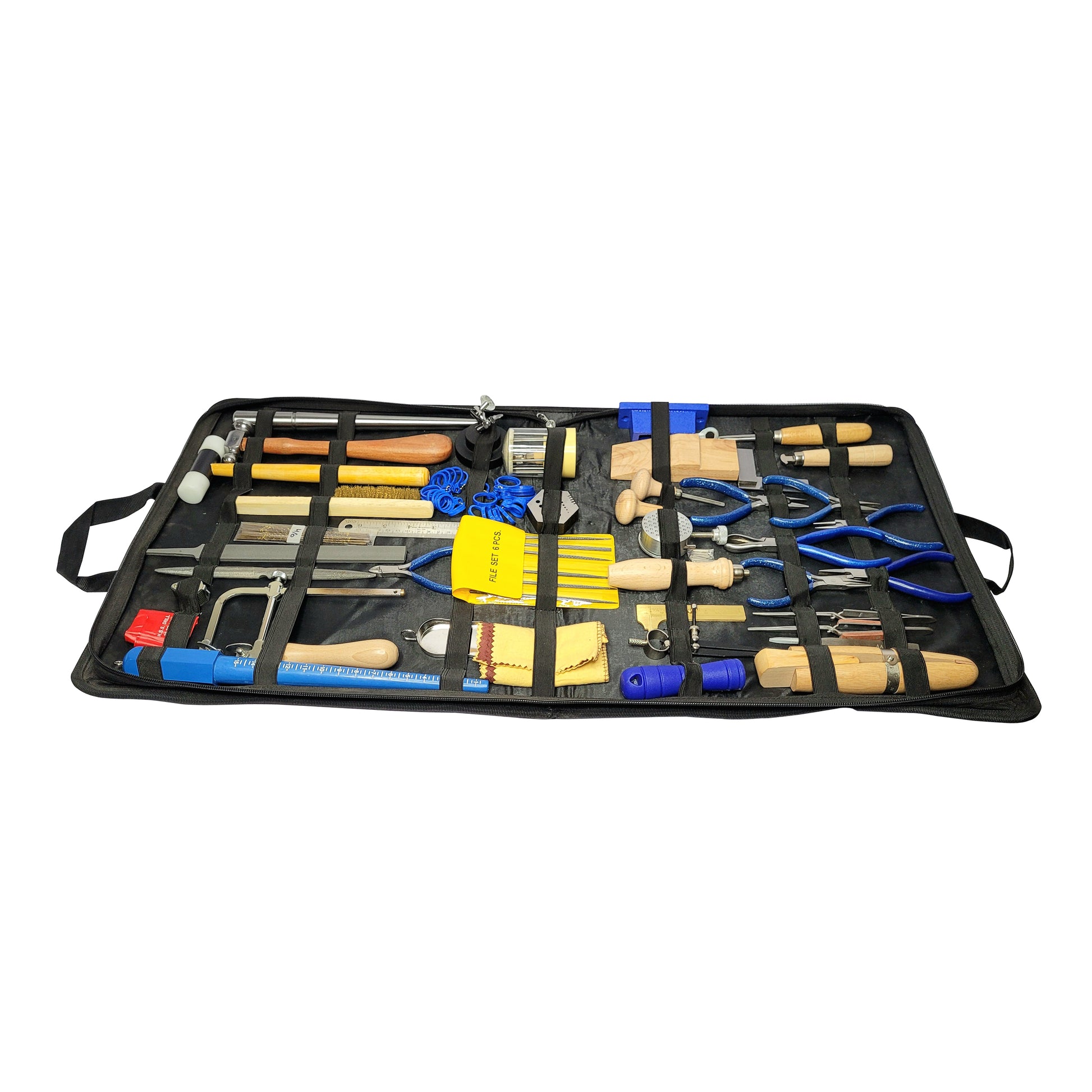 41 Piece Essential Jewelers/Crafters Tool Kit In Carrying Folder - Jewelry Making Tools