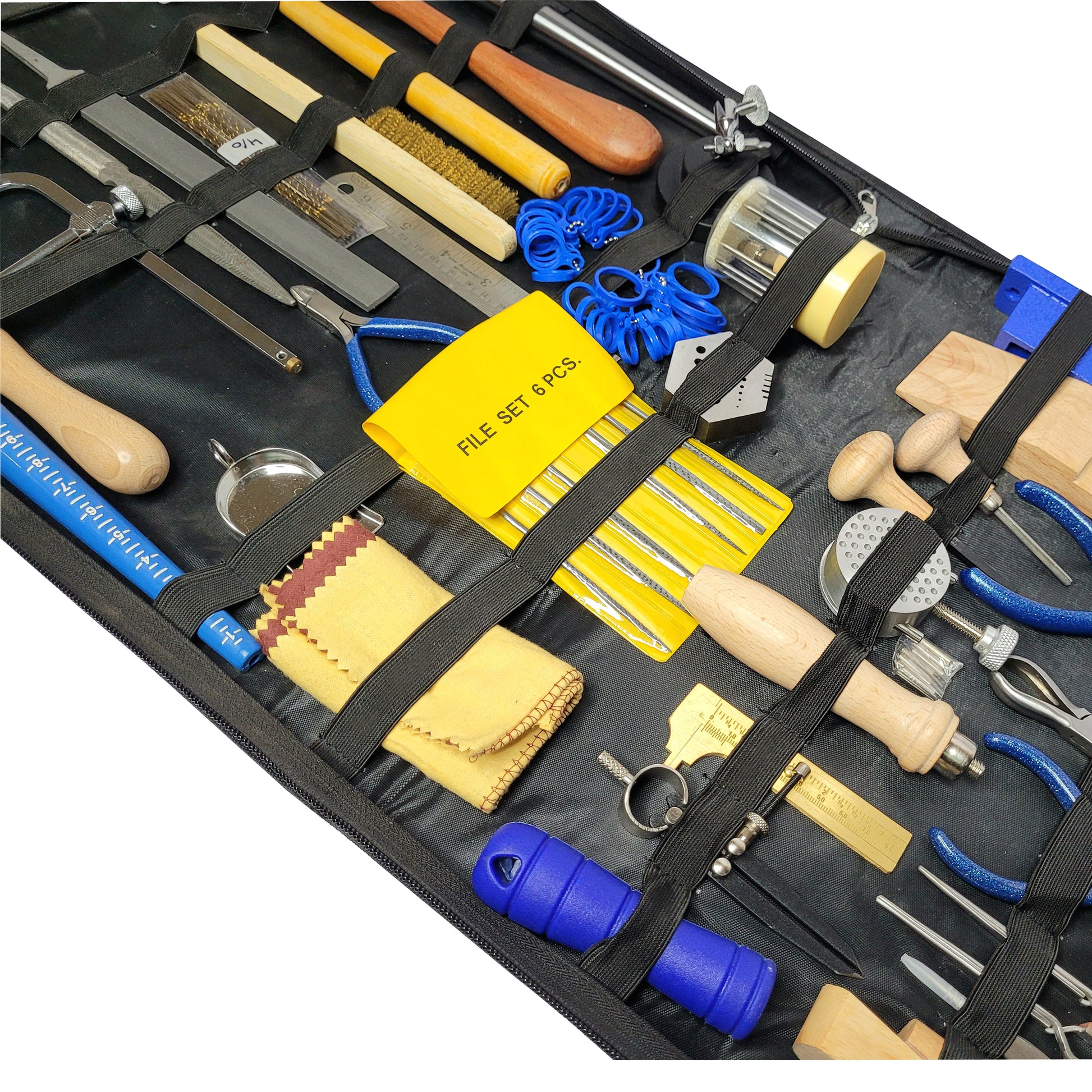 41 Piece Essential Jewelers/Crafters Tool Kit In Carrying Folder - Jewelry Making Tools