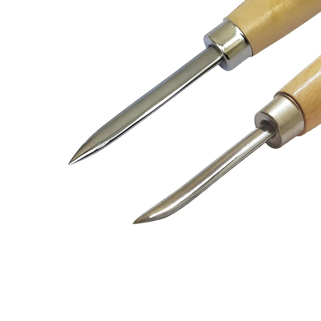 Jewelers 3 Stone Setting Tool Set 1 Bezel Roller & 2 Burnishers-Jewelry Tool Set