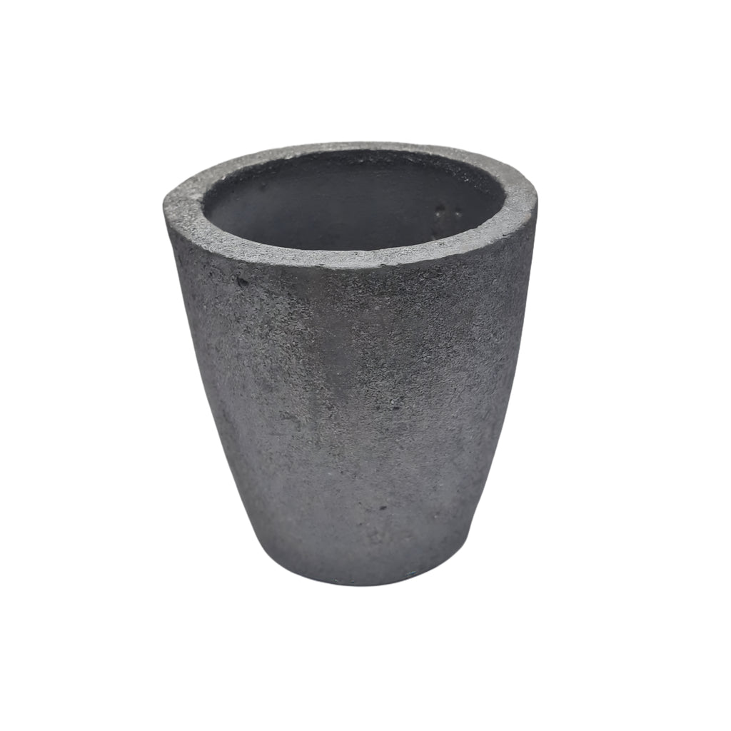 No 1.5 -2 KG Clay Graphite Foundry Crucible Melting Furnace Refining Gold Silver