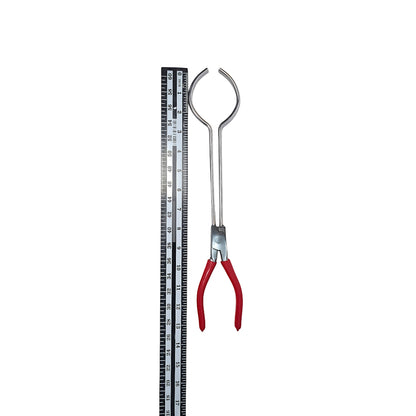 13.5" Mild Steel Tong for Graphite Crucible Holder Pouring Casting Cup Holder