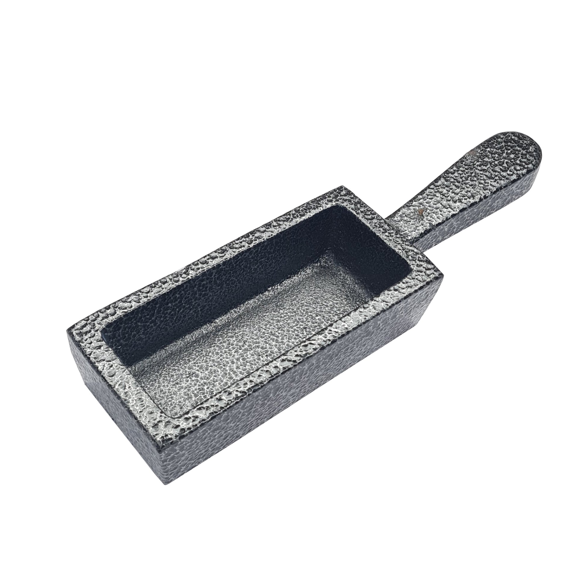 Cast Iron Loaf Bar Ingot Mold with Handle Melting Gold Silver Copper Scrap