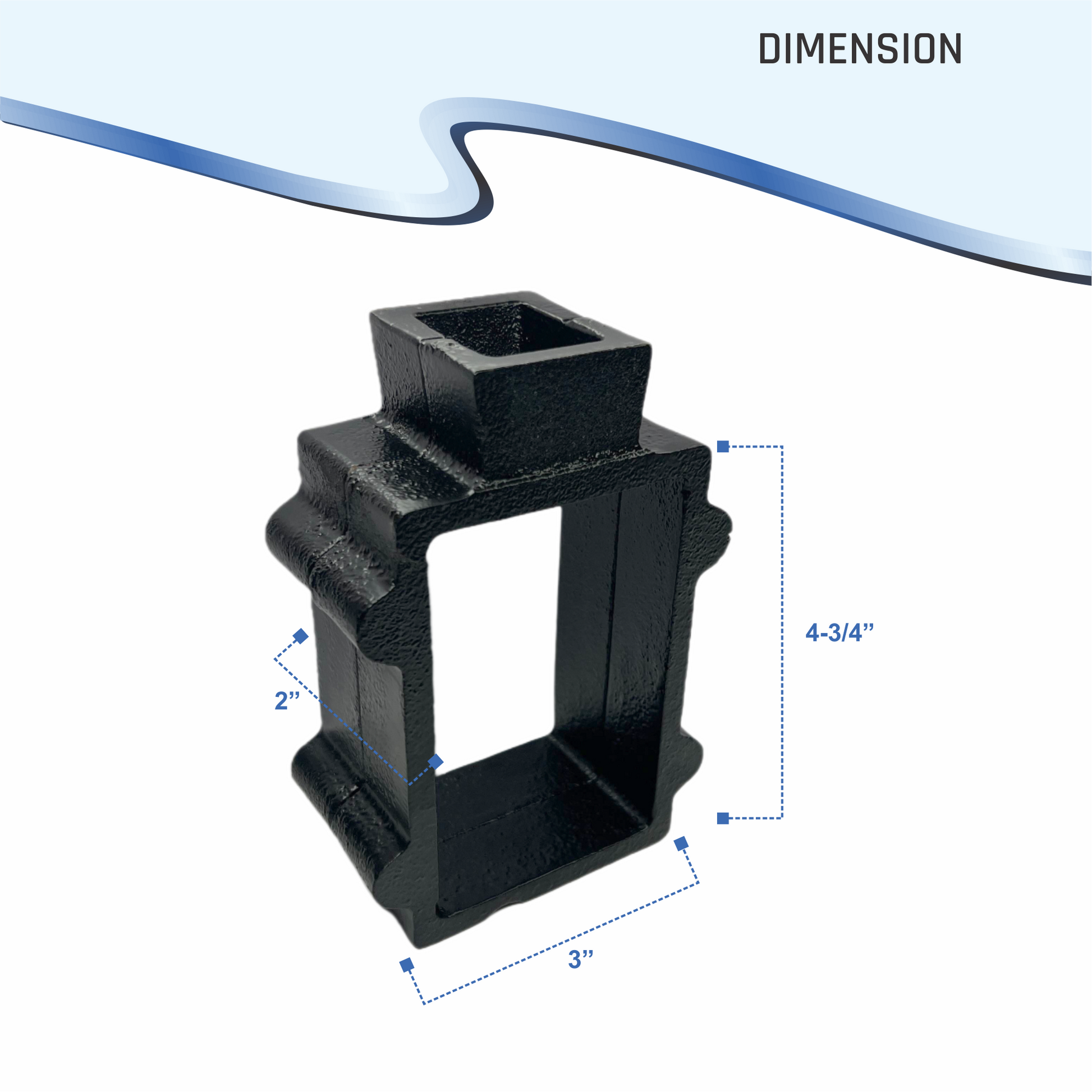 Cast Iron 2-Part Flask Mold for Sand Casting Jewelry Making Tool - Cast Iron