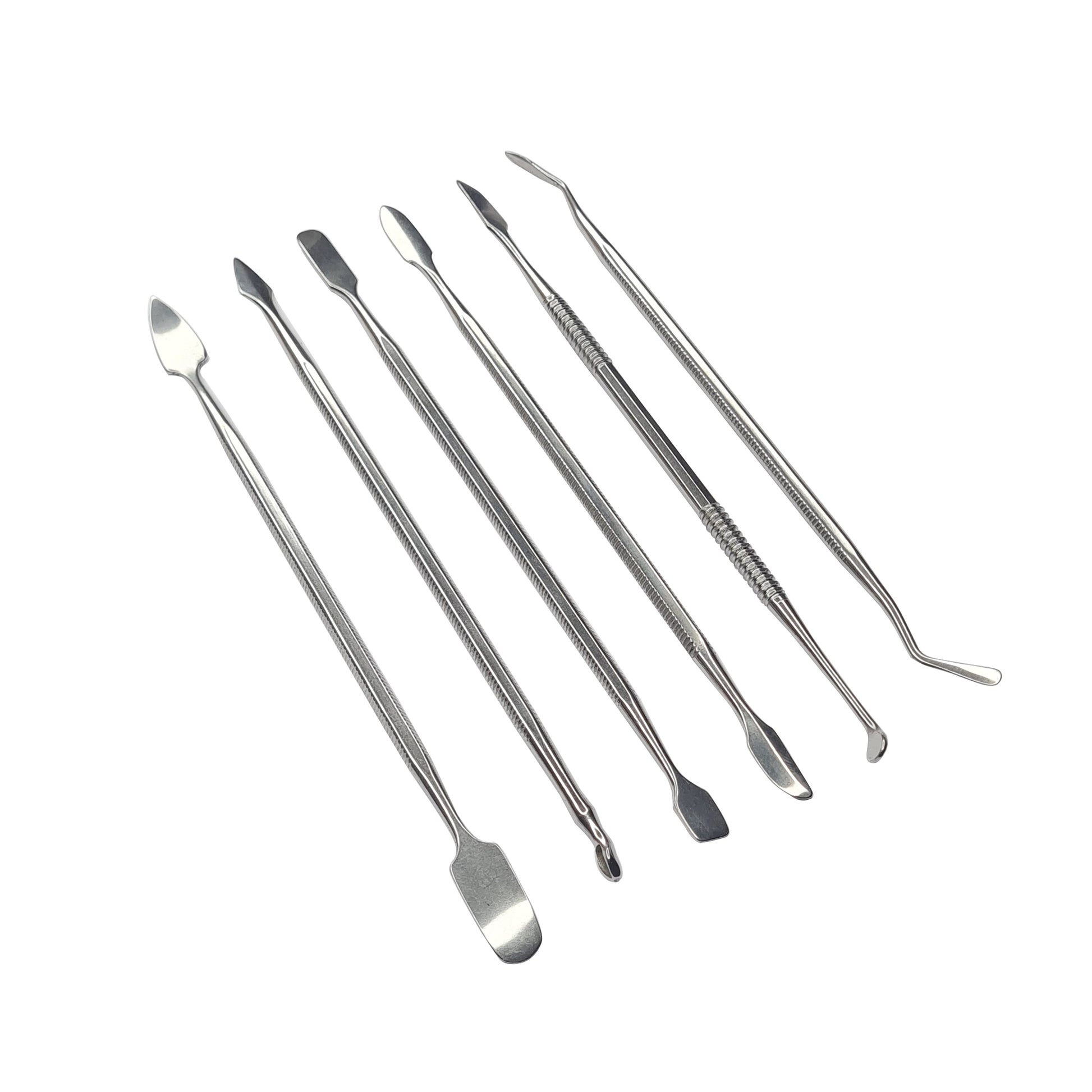 6 Piece Double-Ended Wax Carver and Spatula Set Jewelry Making Carving Tool