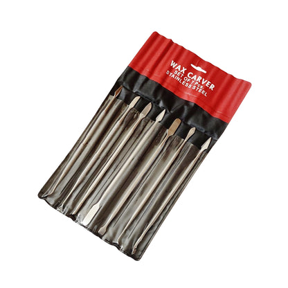 7 Piece Double-Ended Wax Carver and Spatula Set Jewelry Making Carving Tool
