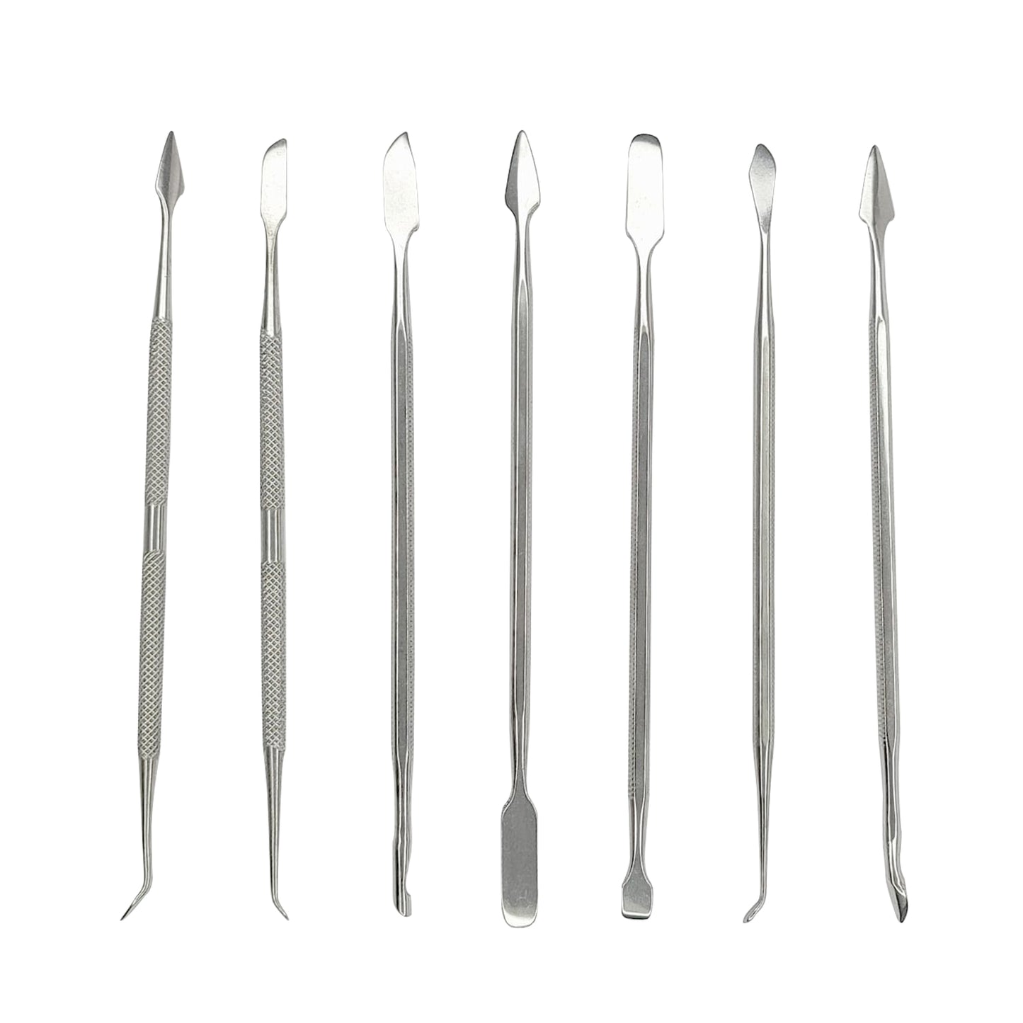 7 Piece Double-Ended Wax Carver and Spatula Set Jewelry Making Carving Tool