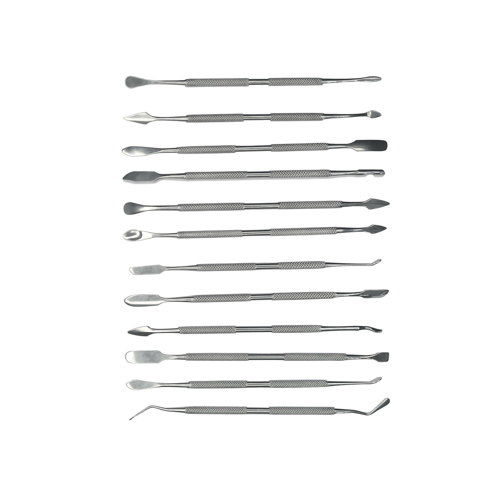 12 Piece Double-Ended Wax Carver and Spatula Set Jewelry Making Carving Tool