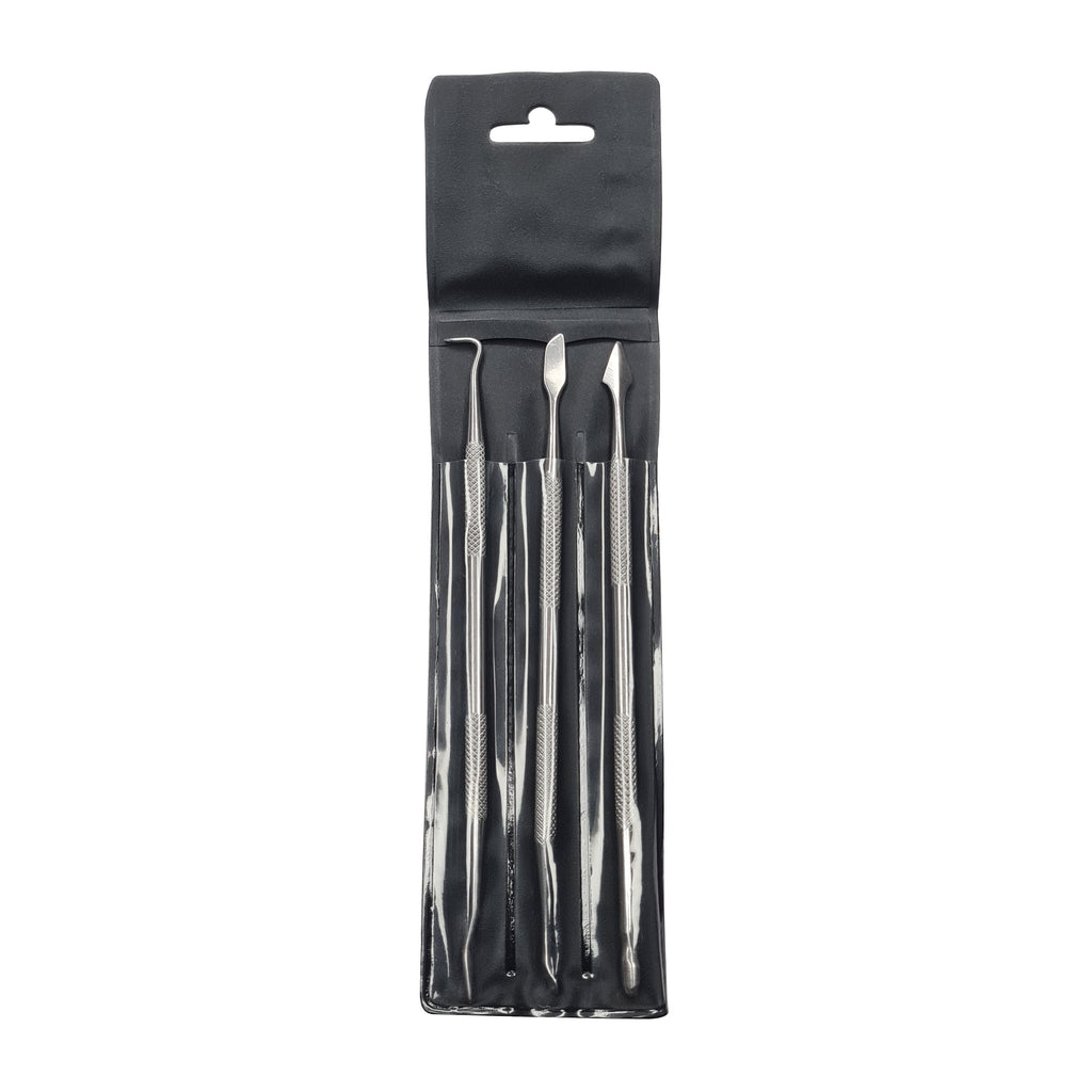 3 Piece Double-Ended Wax Carver and Spatula Set Jewelry Making Carving Tool
