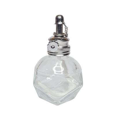 Alcohol Lamp Burner Faceted With 3/16" Wick Spirit Lamp for Jewelry - Dental Lab