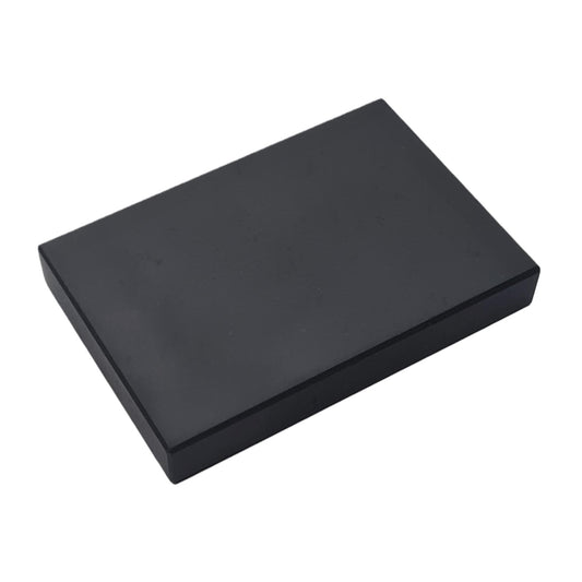 3" x 2" x 1/2" Gold Testing Black Stone - Jewelry Scrap Metal Karat Value Tester