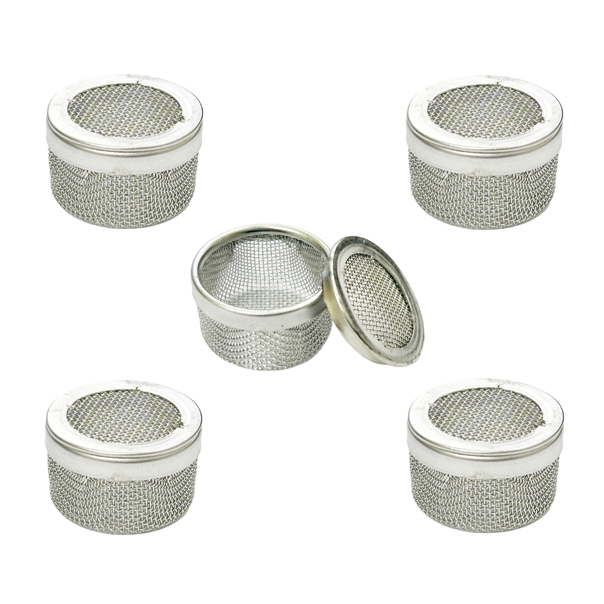 5pc Set Mini Steel Ultrasonic Cleaning Basket Parts Holder Mesh Watch Tool 20mm