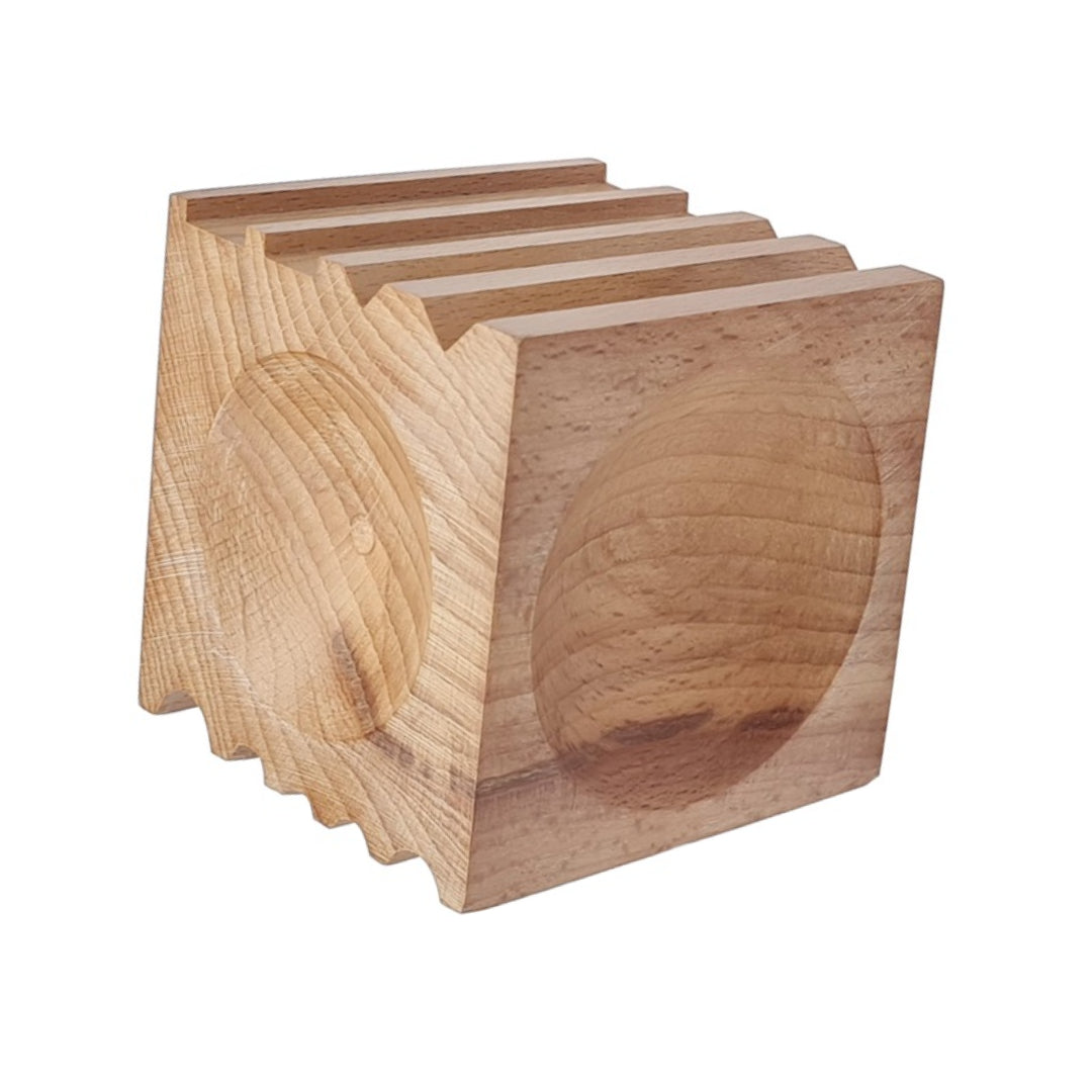 Wooden Doming Block 2.5", Jewelry Shaping & Forming Tool, Dapping Block for Jewelers