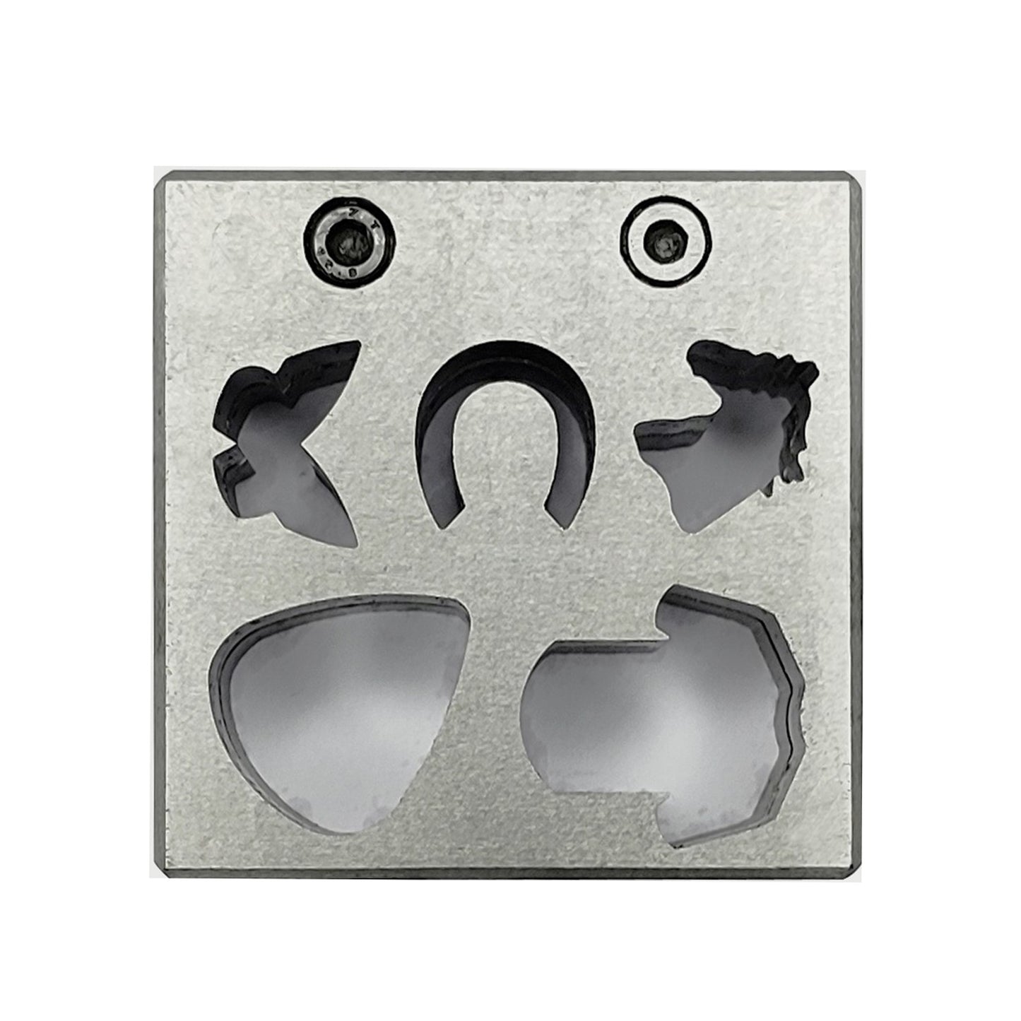 Multi Shape Disc Cutter with Set of 5 Punches- T-shirt, Butterfly, Horse, Magnet